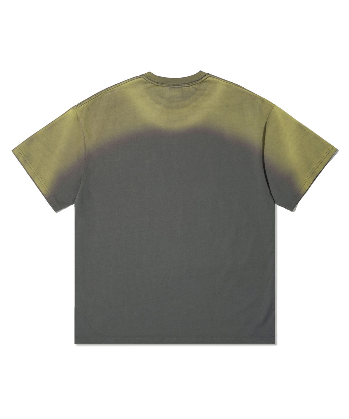 크리틱(CRITIC) Ct Spray Dyeing T-Shirts Dark Grey
