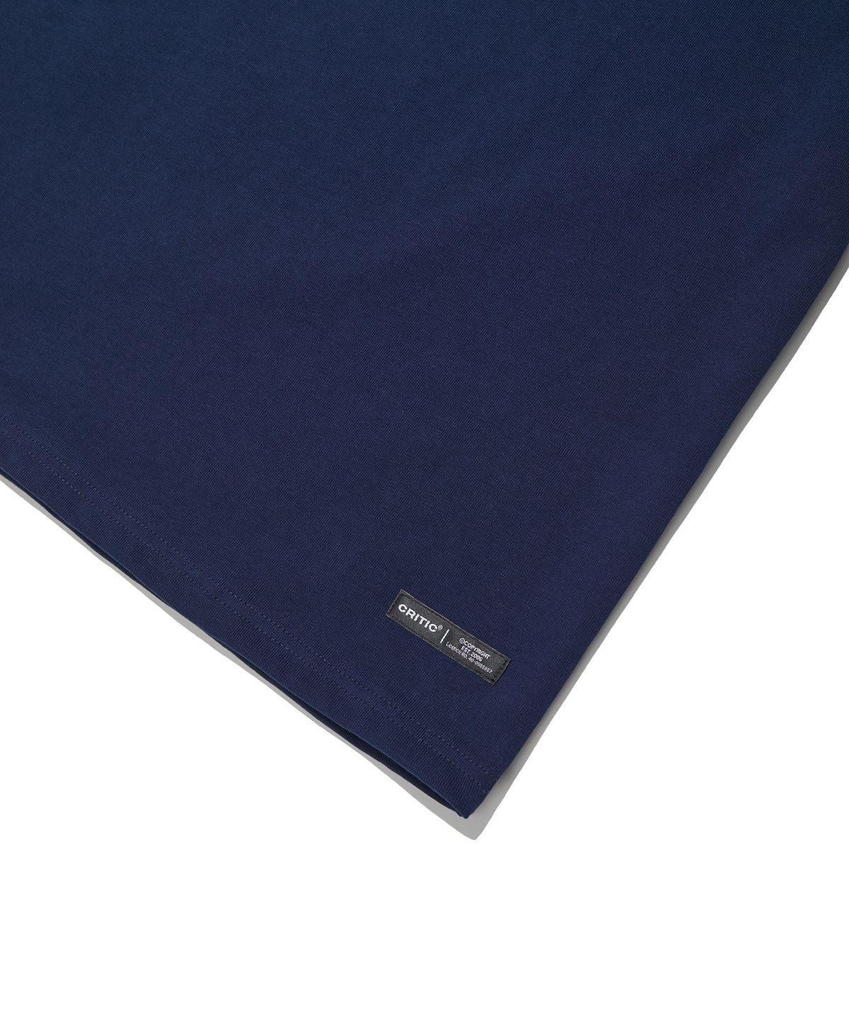 크리틱(CRITIC) Shine Logo T-Shirts Navy