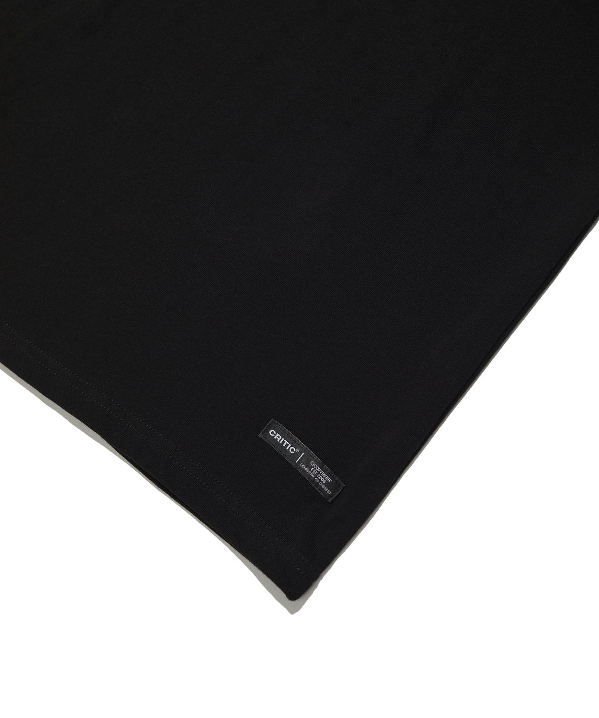 크리틱(CRITIC) Shine Logo T-Shirts Black