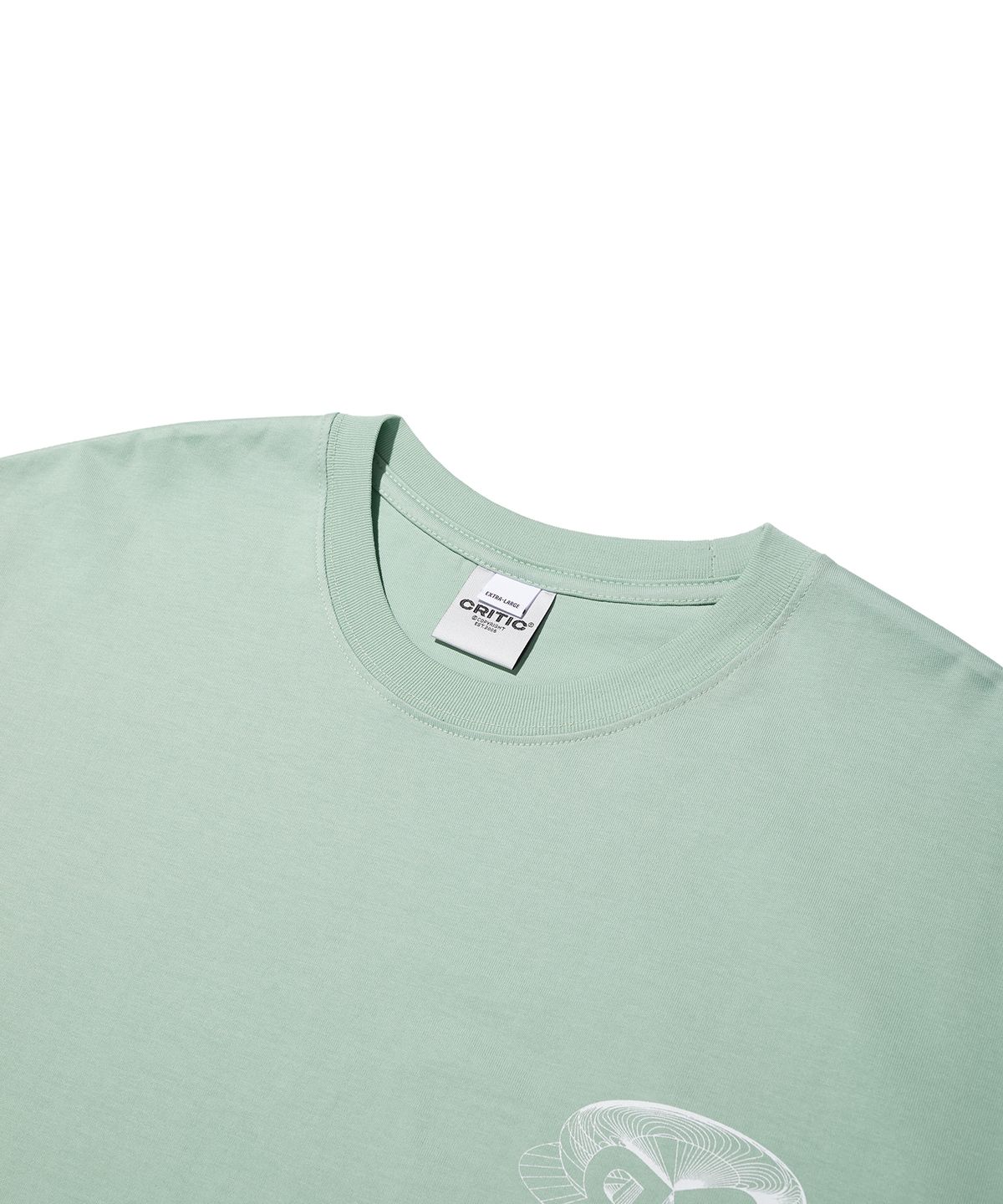 크리틱(CRITIC) 3D Crtc Logo T-Shirts Mint