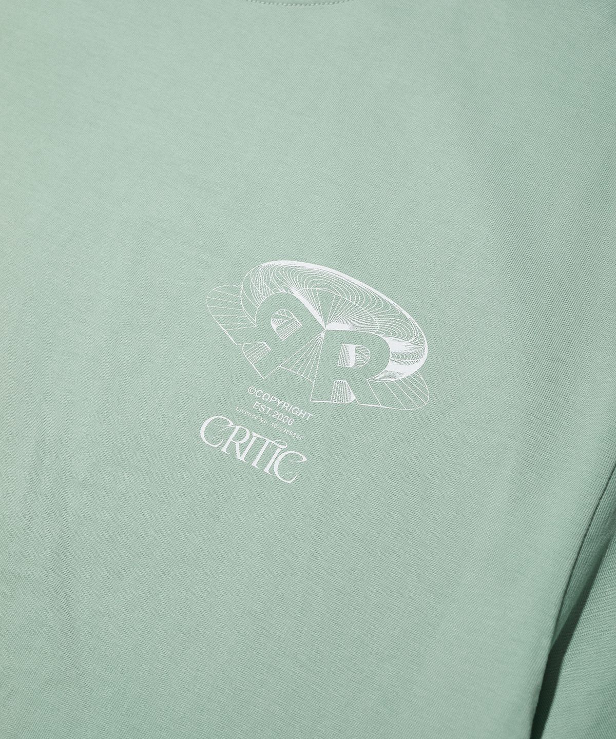 크리틱(CRITIC) 3D Crtc Logo T-Shirts Mint