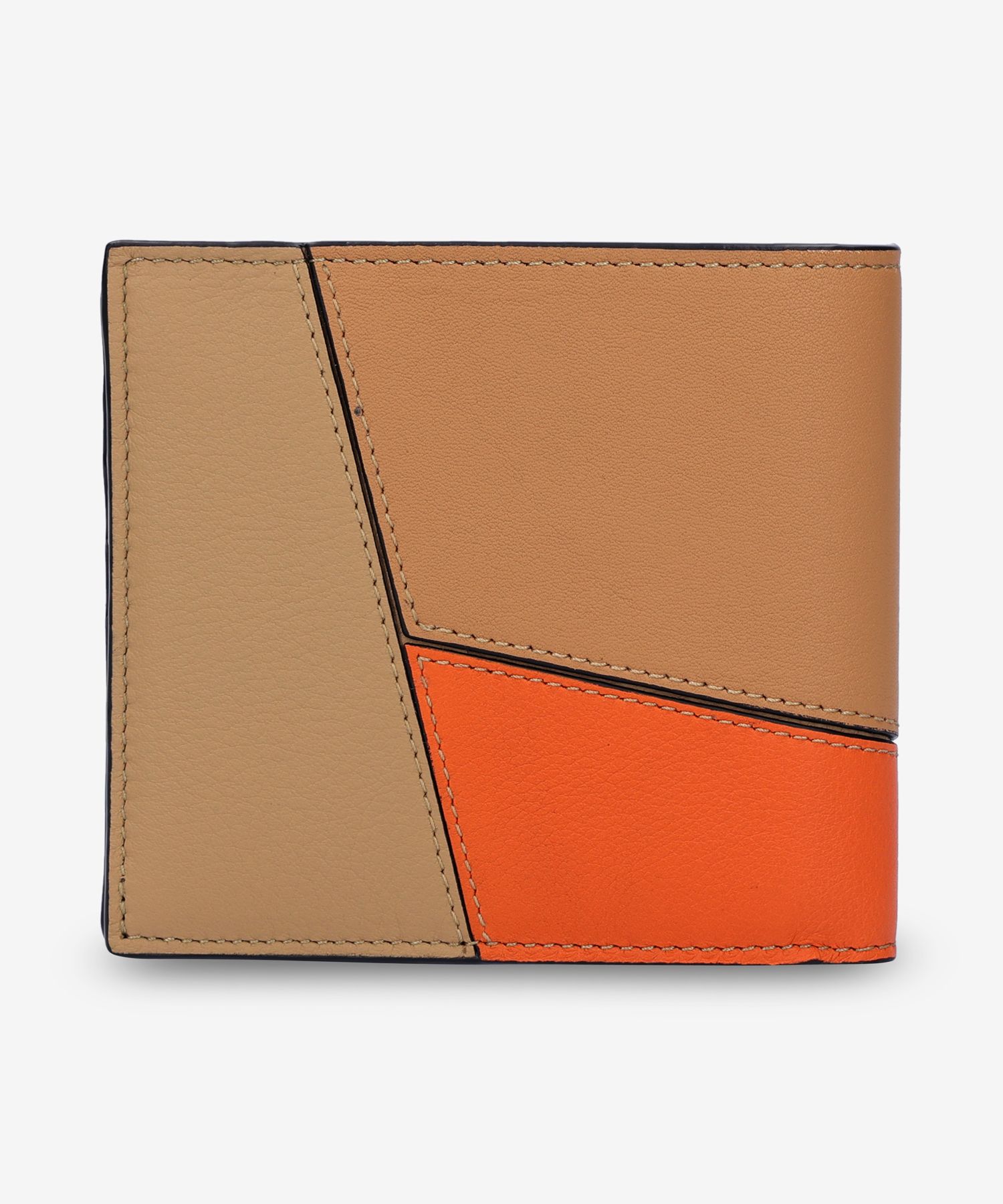 MUSINSA公式 | LOEWE 男性パズル二つ折り財布 - ウォームデザート