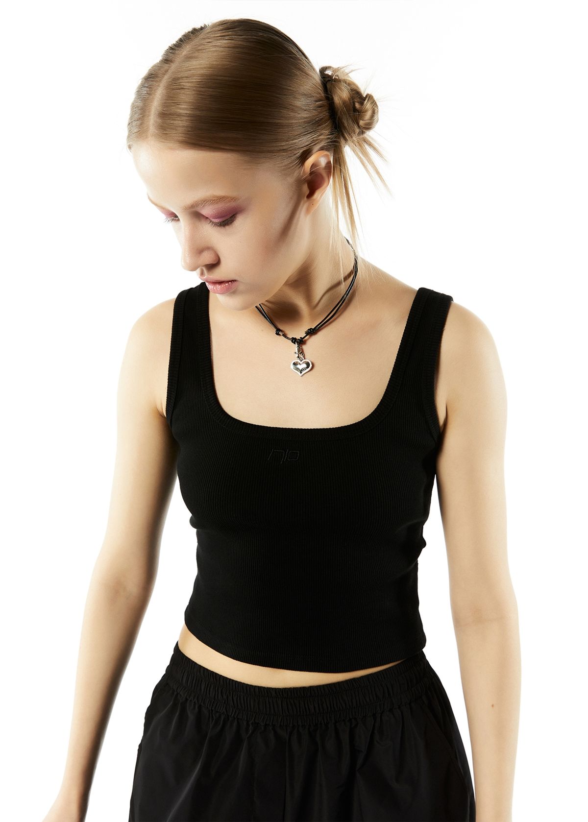 엘씨디씨티엠(LCDC™) 1710 CUT OUT CROPPED TANK TOP