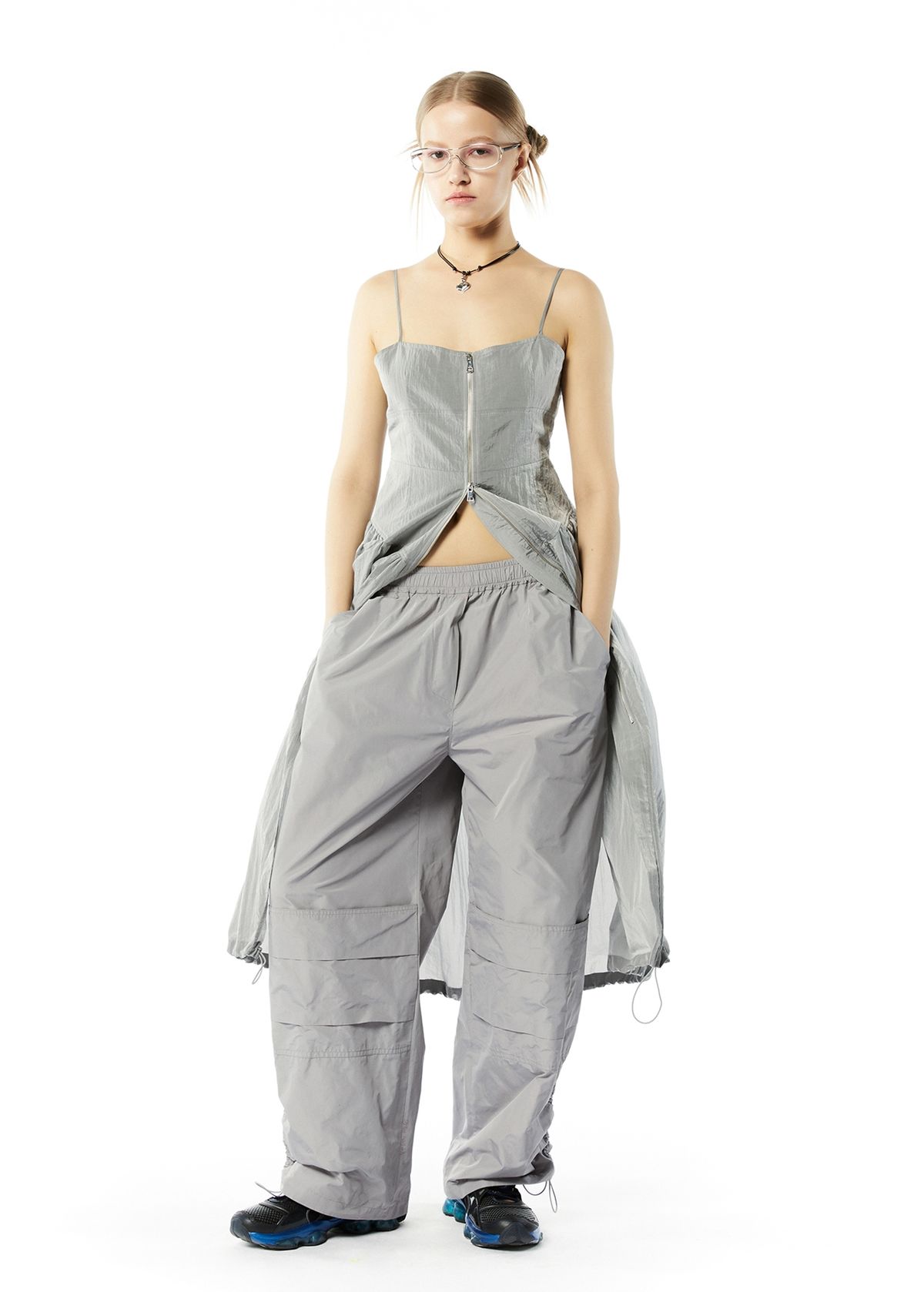 엘씨디씨티엠(LCDC™) DRAWSTRING PARACHUTE PANTS
