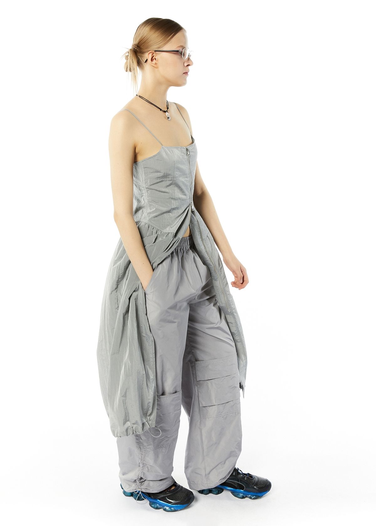 엘씨디씨티엠(LCDC™) DRAWSTRING PARACHUTE PANTS