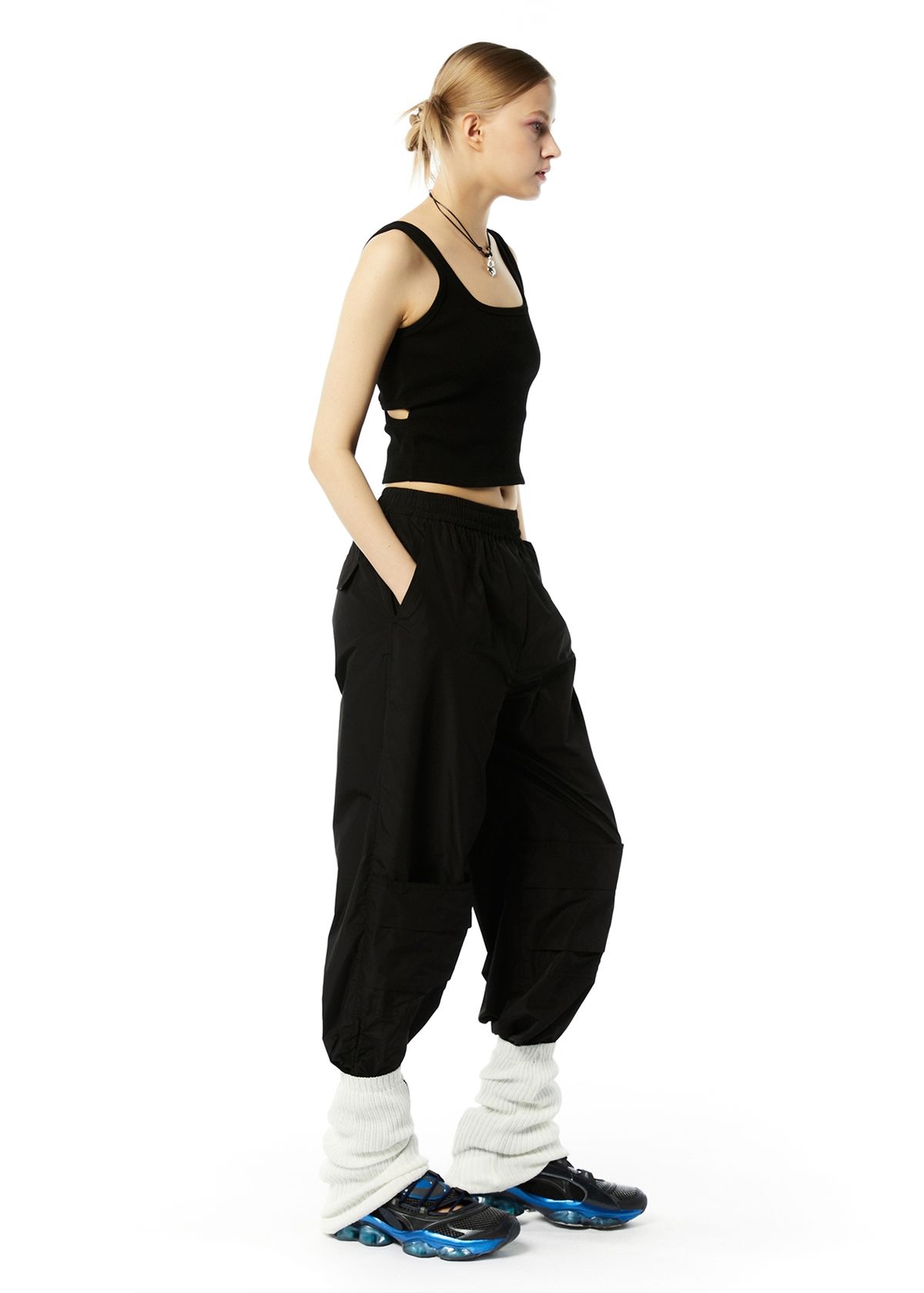 엘씨디씨티엠(LCDC™) DRAWSTRING PARACHUTE PANTS