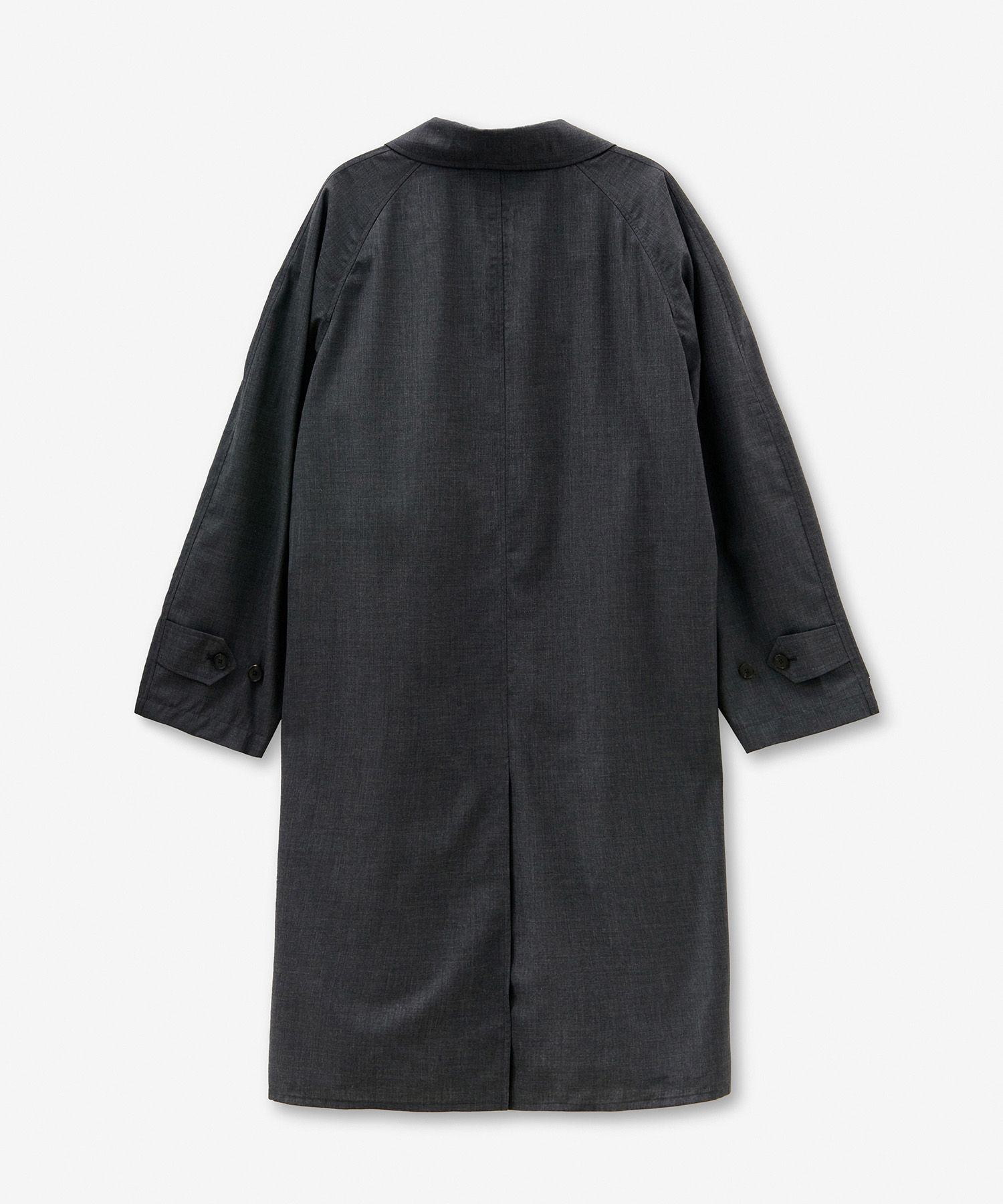 MUSINSA公式 | AURALEE Super Fine Tropical Wool Coat - Charcoal