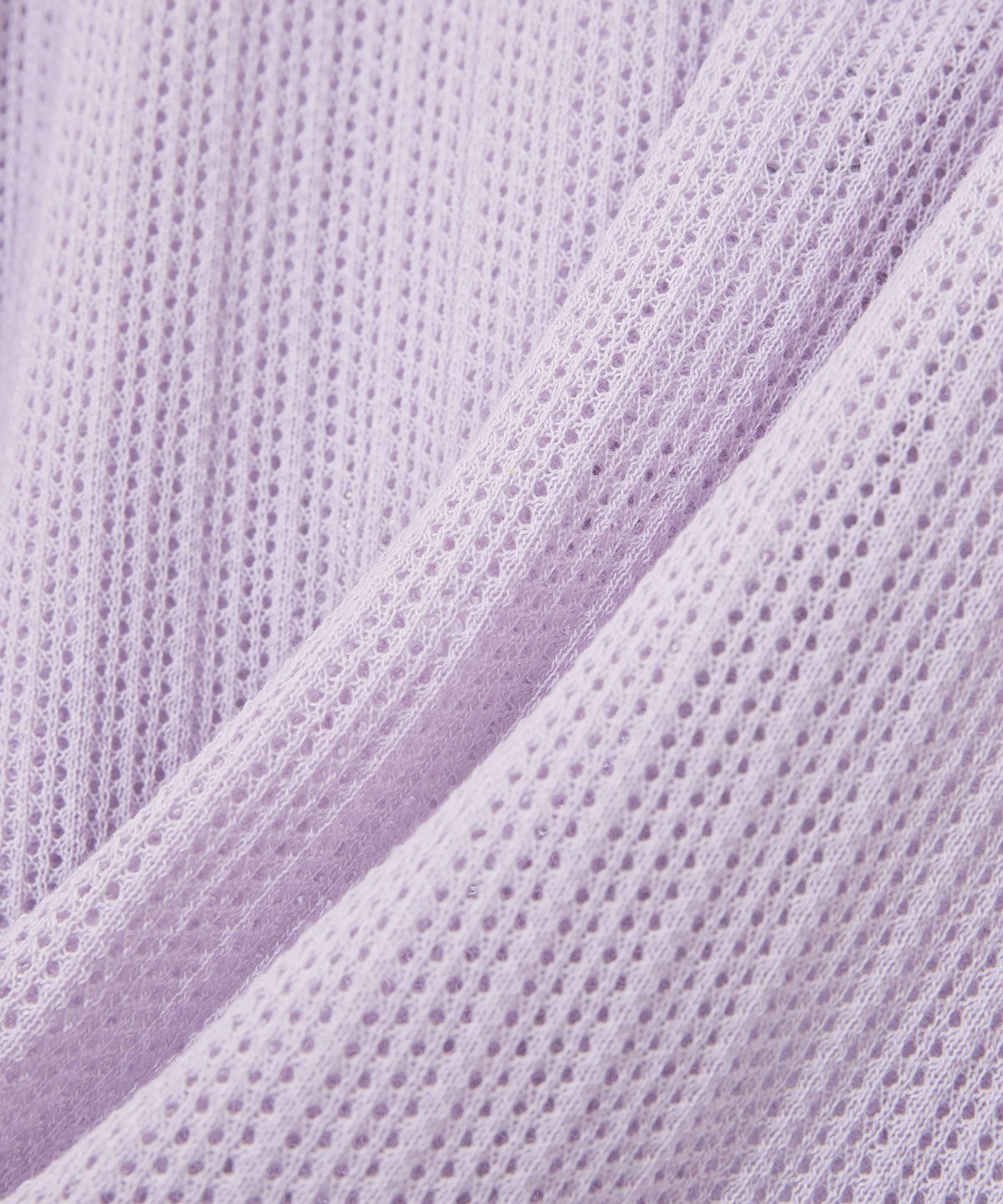 예일(YALE) MESH CREWNECK KNIT LIGHT PURPLE