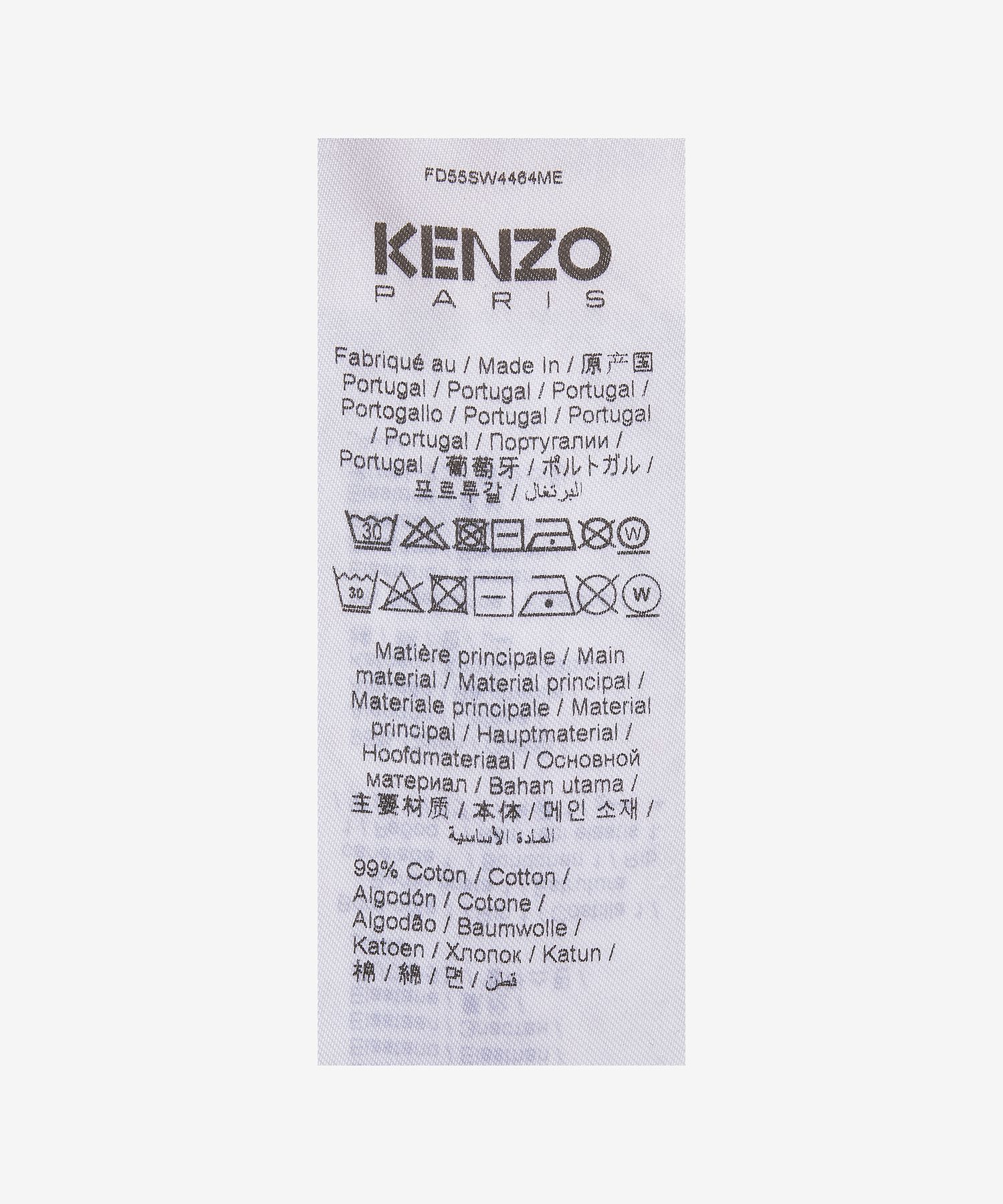 ★KENZO★ Balk Flower Crest Hooded Rose FD55SW4414MF30 FD55S Kenzo BOKE FLOWER CREST CLASSIC HOODIE Black | BSTN Store