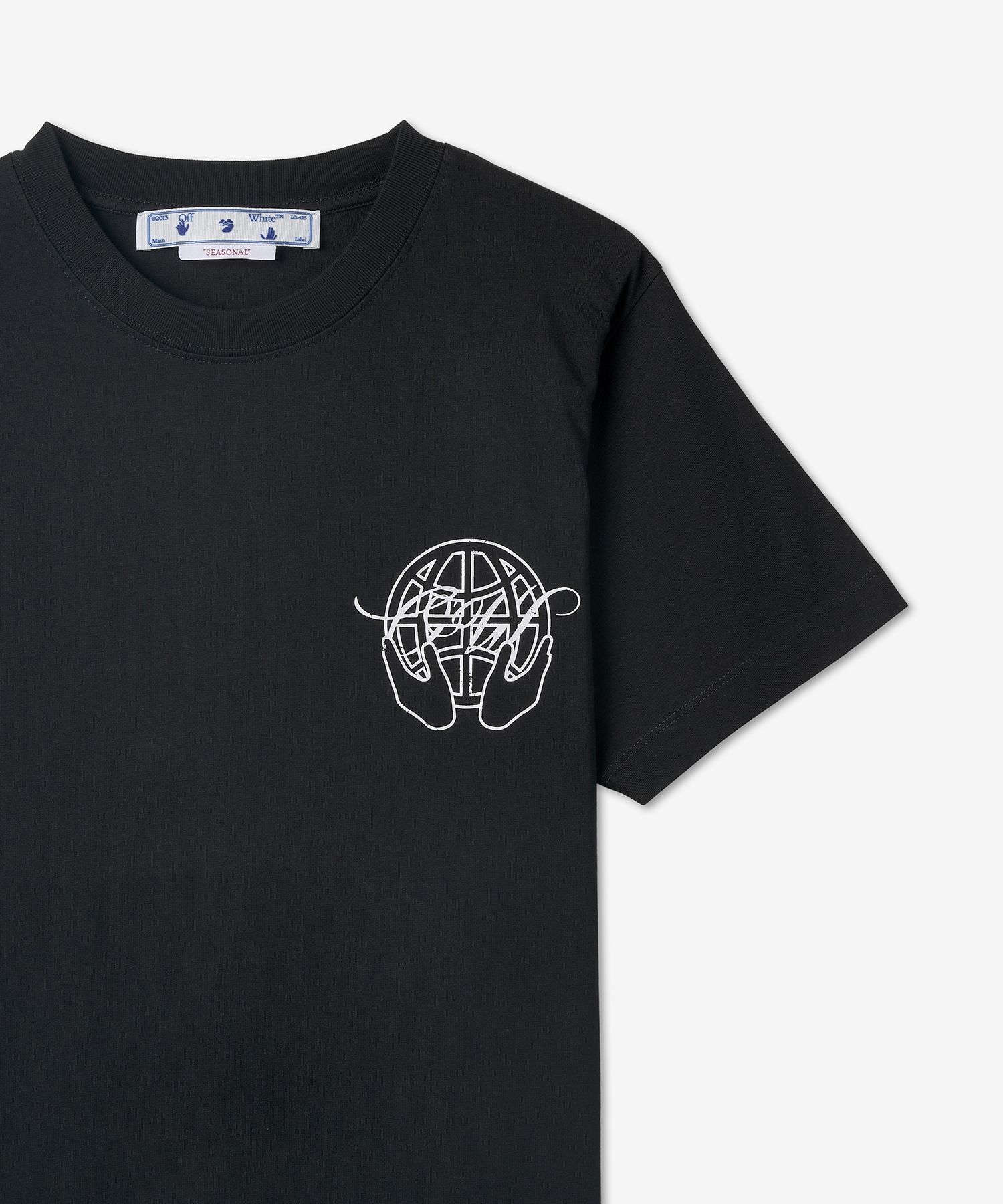 ★Off-White★ Logo Print T-Shirt Black OMAA027S23JER0071001 MUSINSA | Off White Logo Print T-Shirt - Black