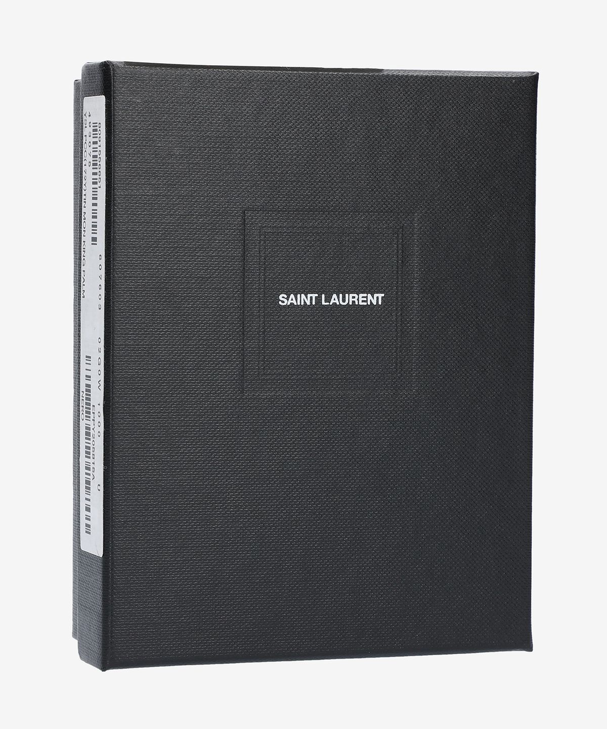 생로랑(SAINT LAURENT) 공용 크로커다일 엠보스드 가죽 카드 홀더 - 블랙 / 375946DZE0E1000