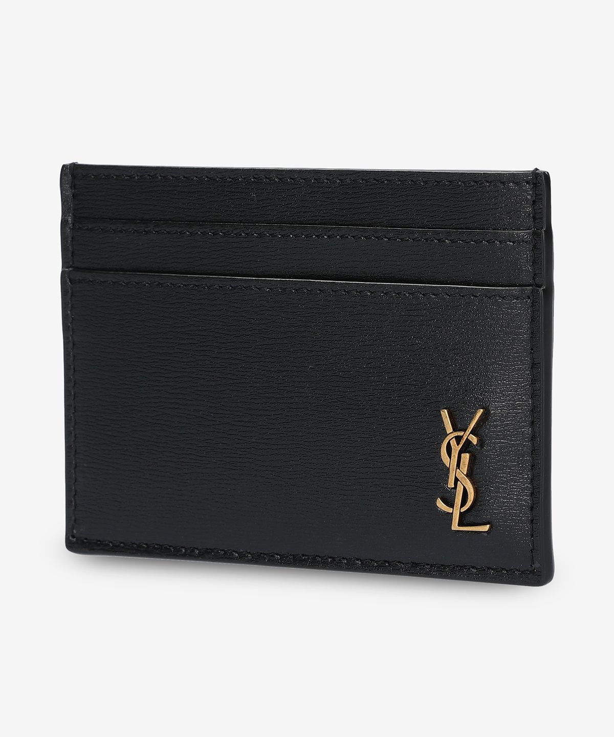 생로랑(SAINT LAURENT) 타이니 모노그램 카드 케이스 - 블랙 / 60760302G0W1000
