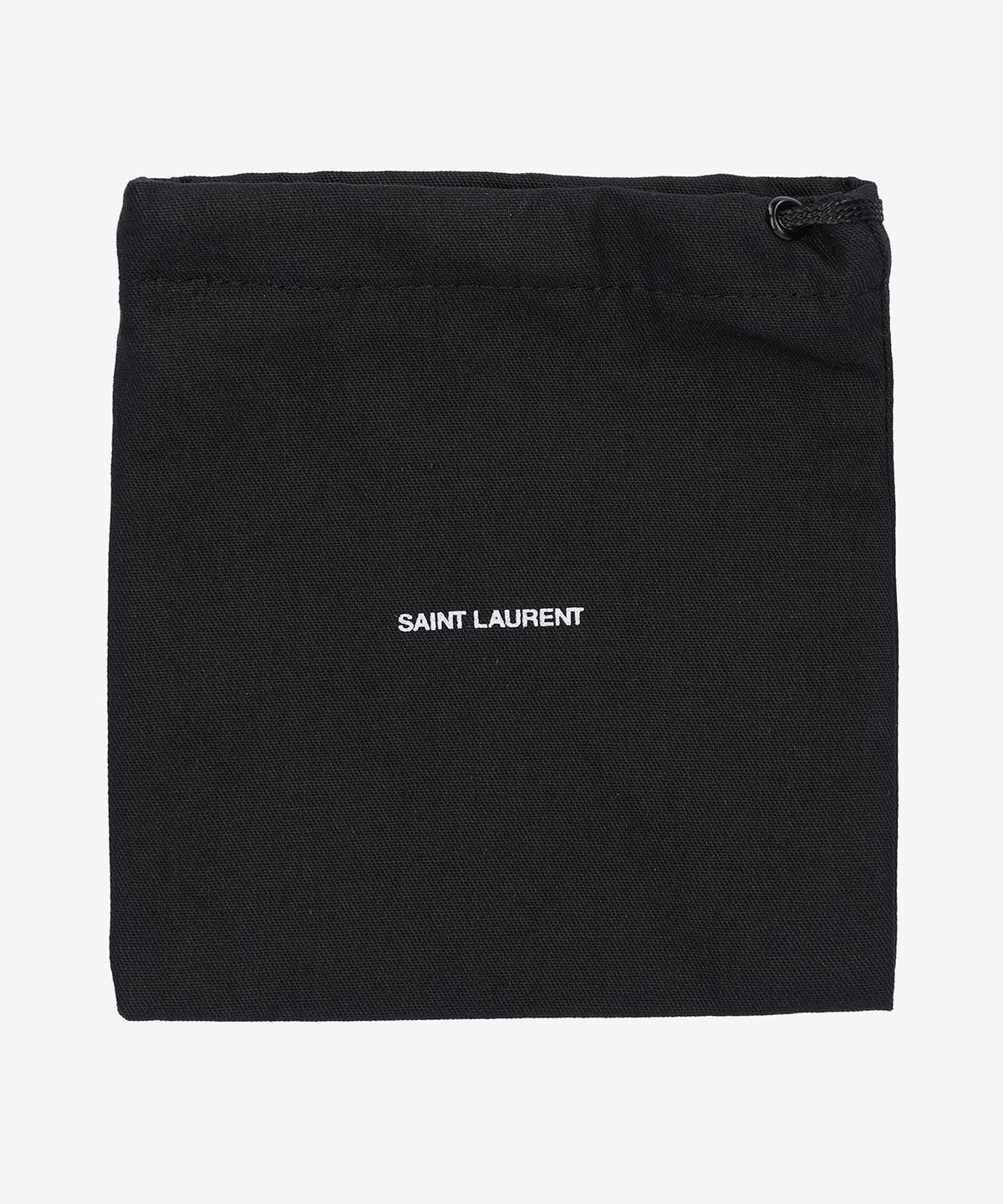 생로랑(SAINT LAURENT) 타이니 모노그램 카드 케이스 - 블랙 / 60760302G0W1000