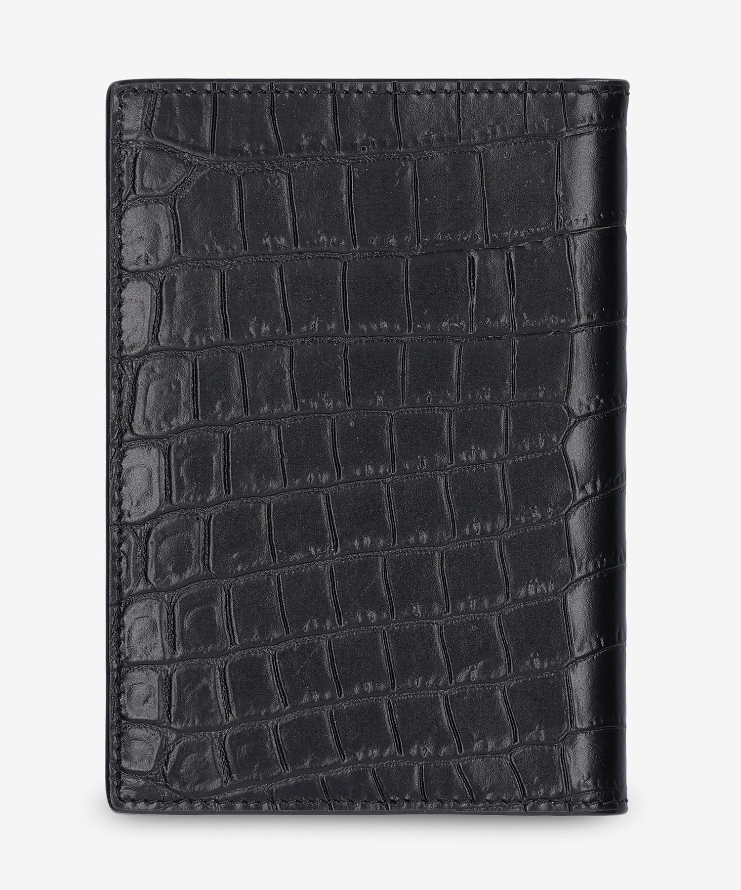 ★Saint Laurent★ Crocodile Tiny Monogram Passport Wallet Bl MUSINSA | SAINT LAURENT Crocodile Tiny Monogram Passport