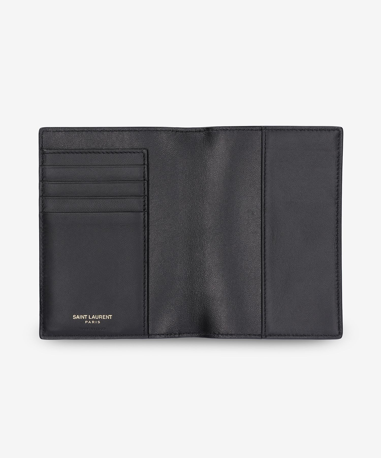★Saint Laurent★ Crocodile Tiny Monogram Passport Wallet Bl MUSINSA | SAINT LAURENT Crocodile Tiny Monogram Passport