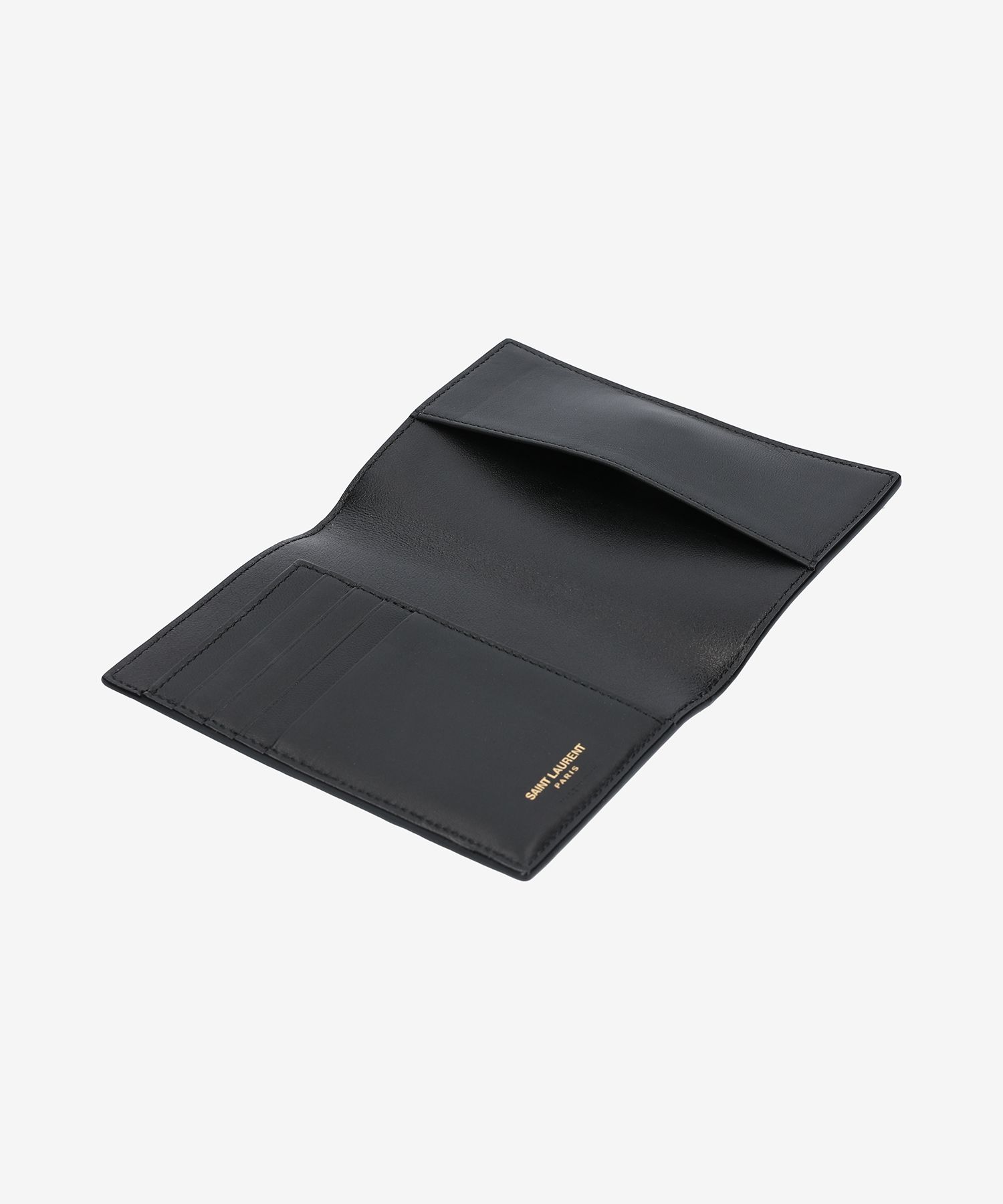 ★Saint Laurent★ Crocodile Tiny Monogram Passport Wallet Bl MUSINSA | SAINT LAURENT Crocodile Tiny Monogram Passport