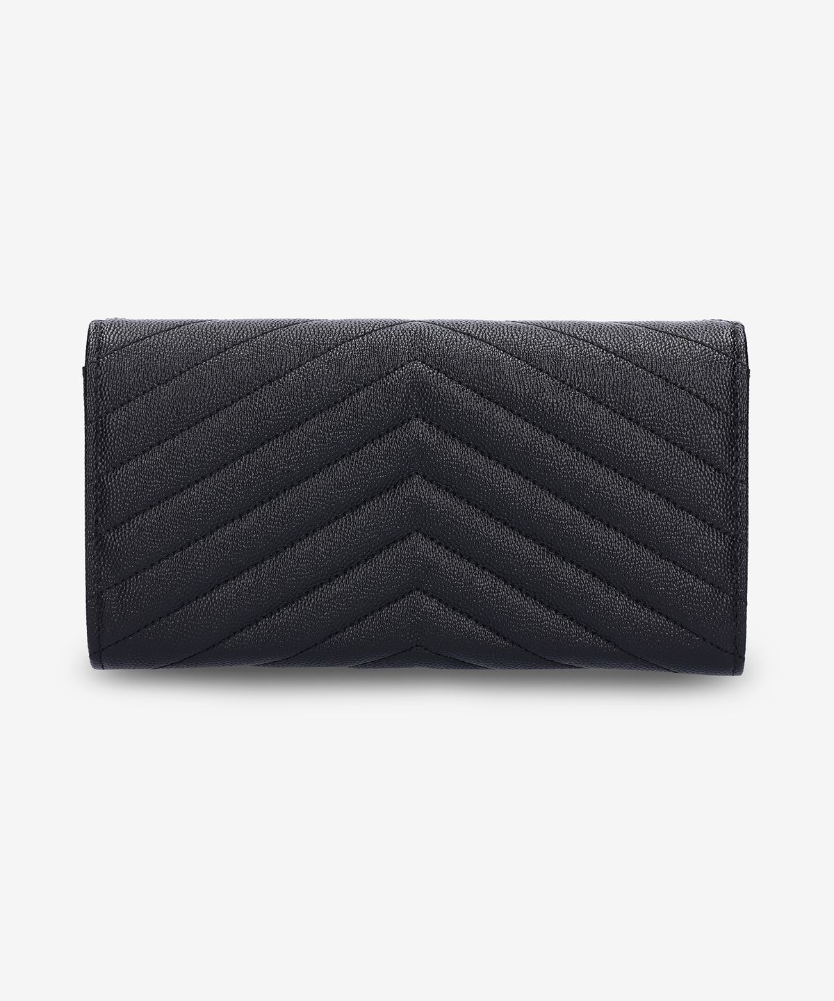 생로랑(SAINT LAURENT) 여성 라지 모노그램 장지갑 - 블랙 / 372264BOW011000SS22