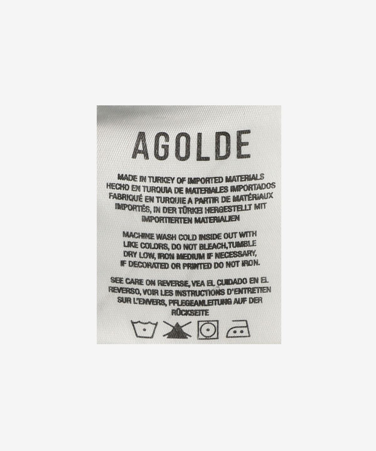 에이골디(AGOLDE) 90S 크롭 데님 팬츠 - 블루 / A173D1371PASS