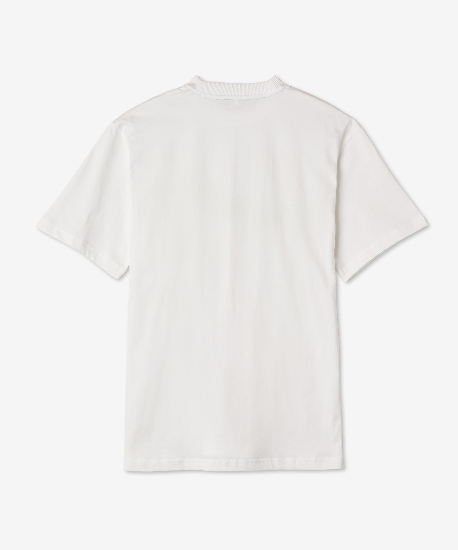 MUSINSA | SUNNEI Logo Print Short Sleeve T-Shirt - White