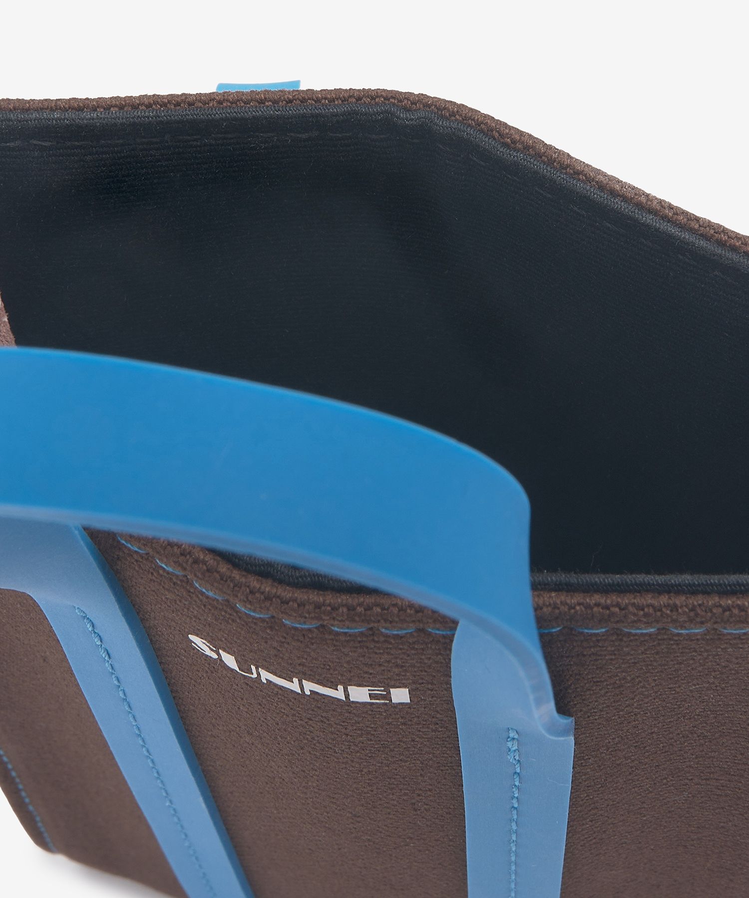 ★SUNNEI★ Micro Parallelepipedo Tote Bag Chocolate Blue CAC MUSINSA | SUNNEI Micro Parallelepipedo Tote Bag - Chocolate