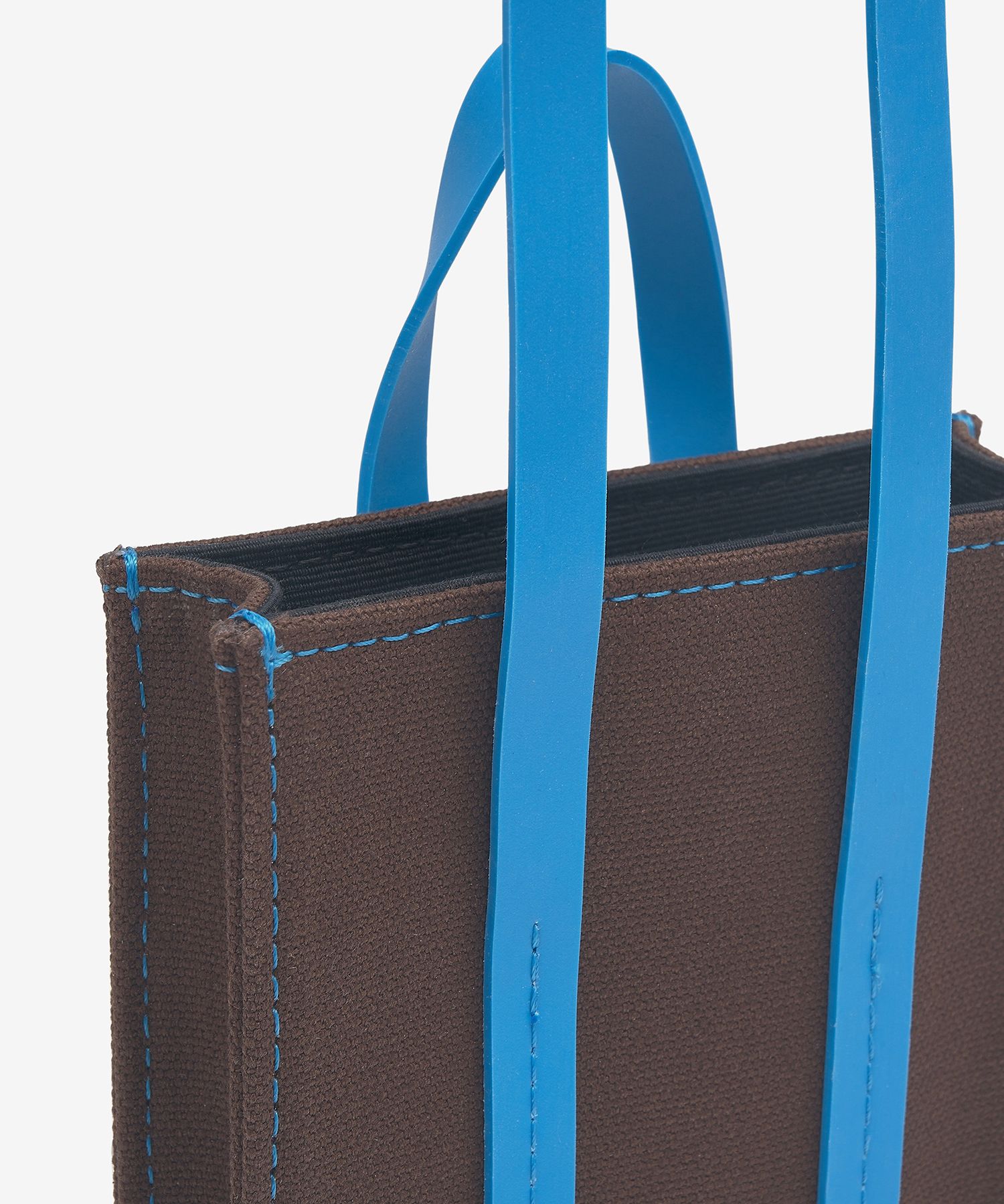 MUSINSA | SUNNEI Micro Parallelepipedo Tote Bag - Chocolate