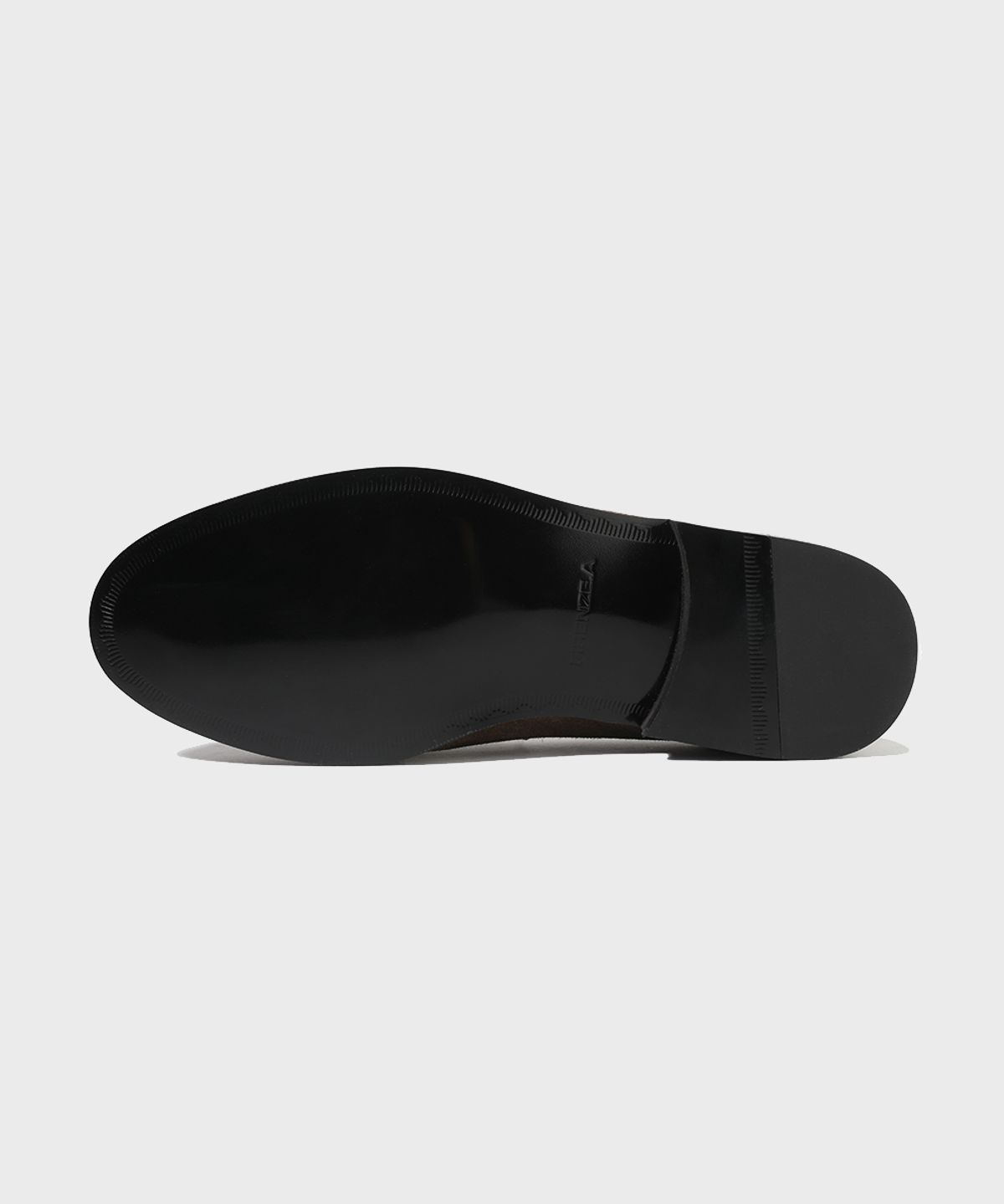 피렌체 아뜨리에(FIRENZE ATELIER) 스탠다드 유팁 스웨이드 페니로퍼 4050-QS [DARK BROWN]