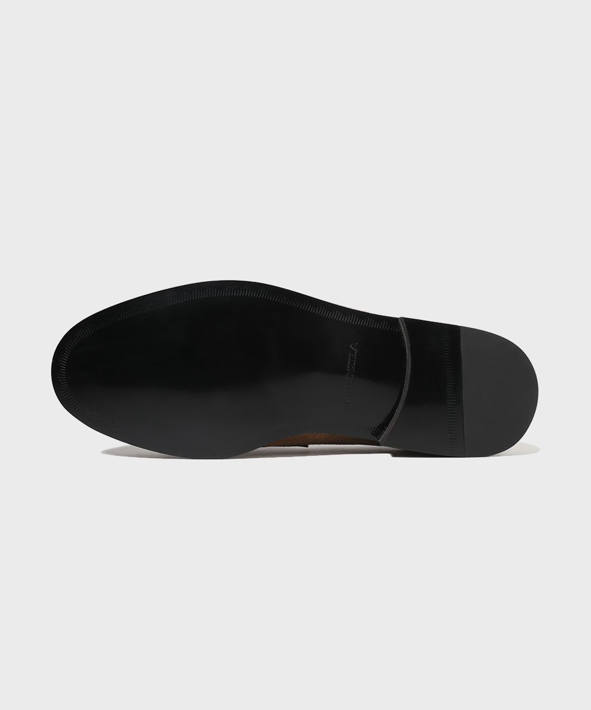 피렌체 아뜨리에(FIRENZE ATELIER) 스탠다드 유팁 스웨이드 페니로퍼 4050-QS [MID BROWN]