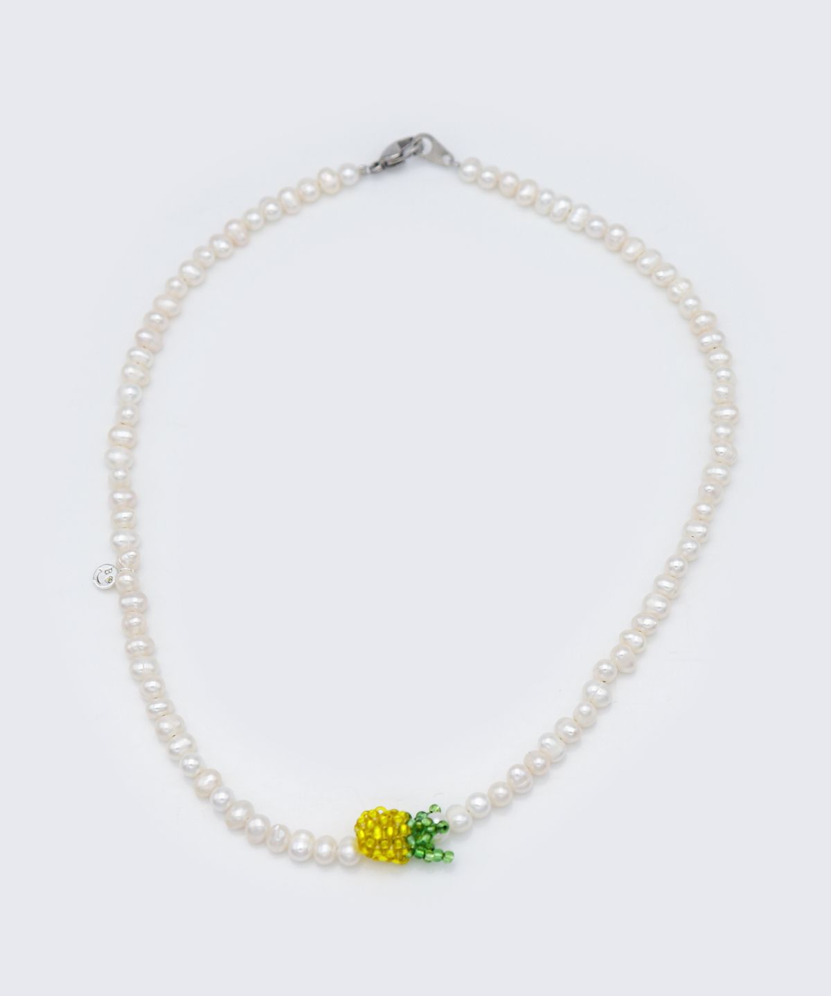 봉보(BONBEAU) Juicy fresh water pearl Necklace 컬러 비즈 과일 팬던트 담수진주 목걸이