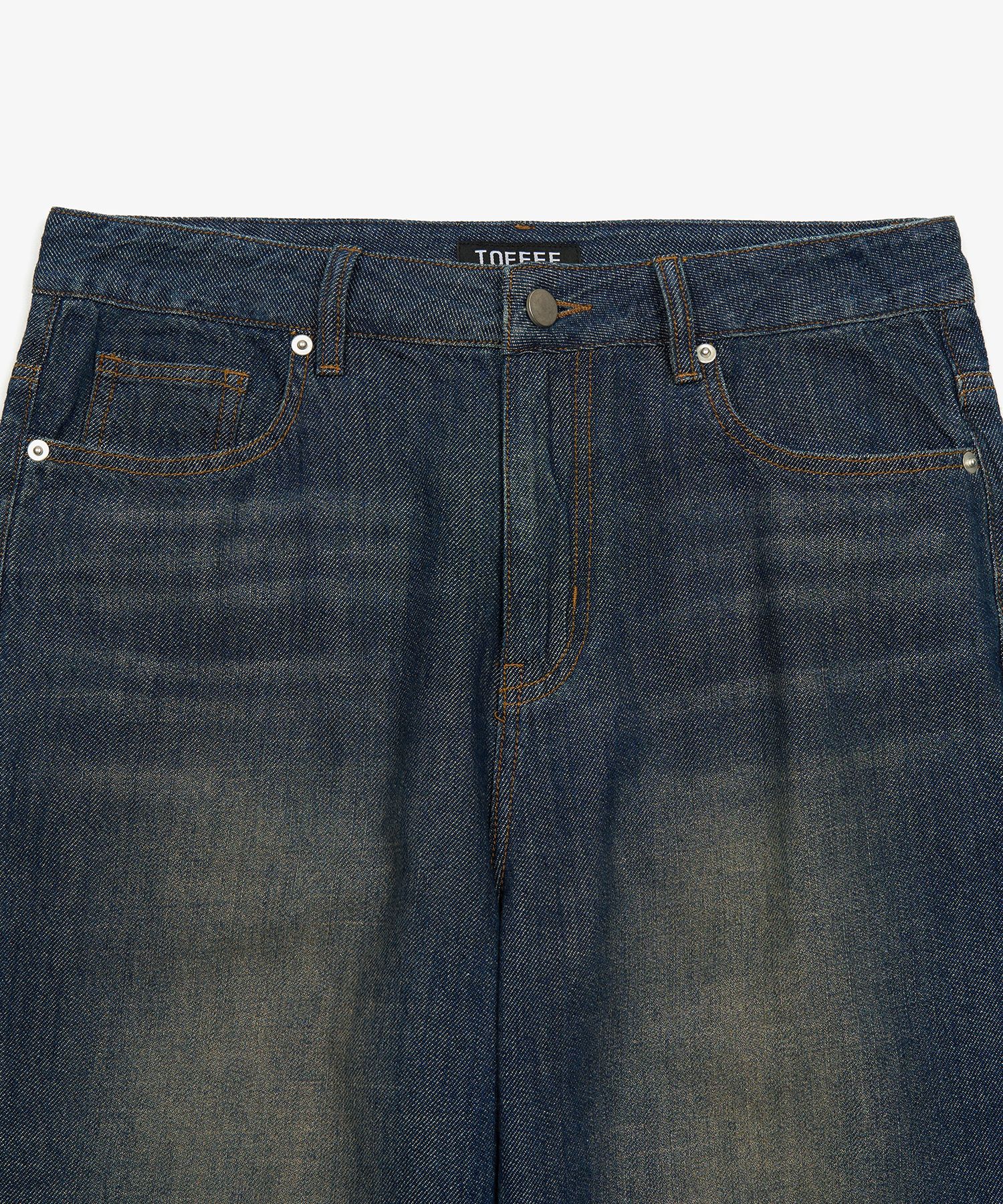 ★MUSINSA STANDARD★ Garment Dyed Wide Denim Pants Desert Pi ☆MUSINSA STANDARD☆ Garment Dyed Wide Denim Pants Desert Pi