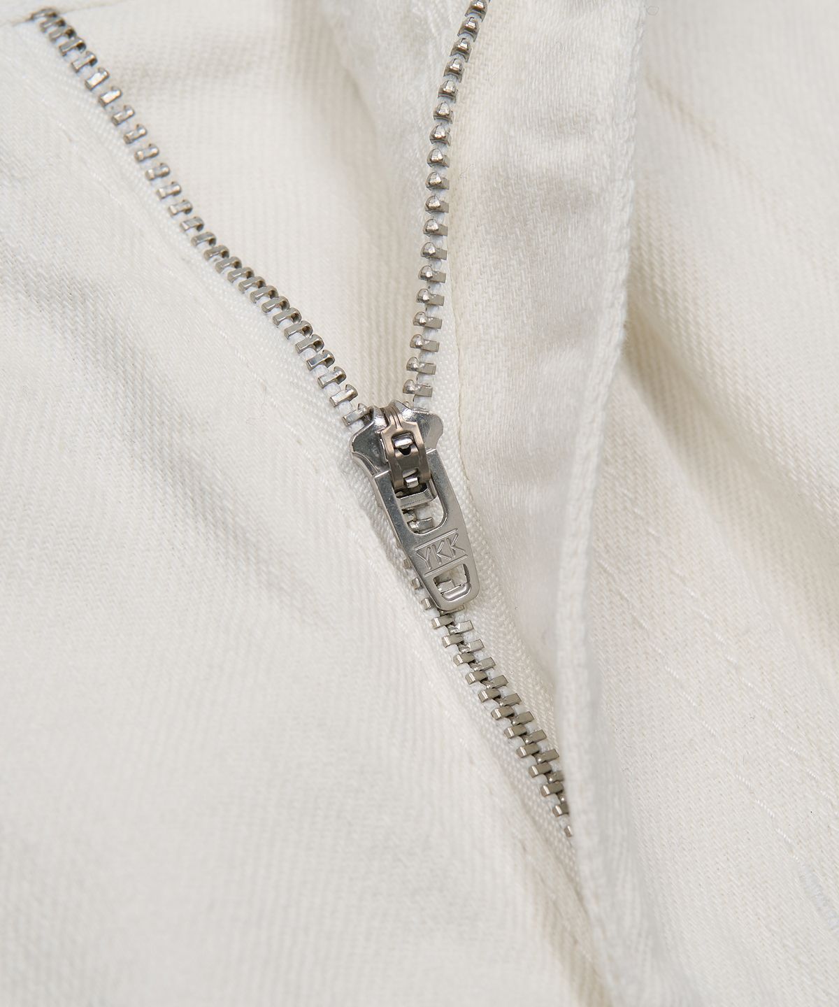 토피(TOFFEE) SL01 섬머 데님 와이드 팬츠 (OFF WHITE)
