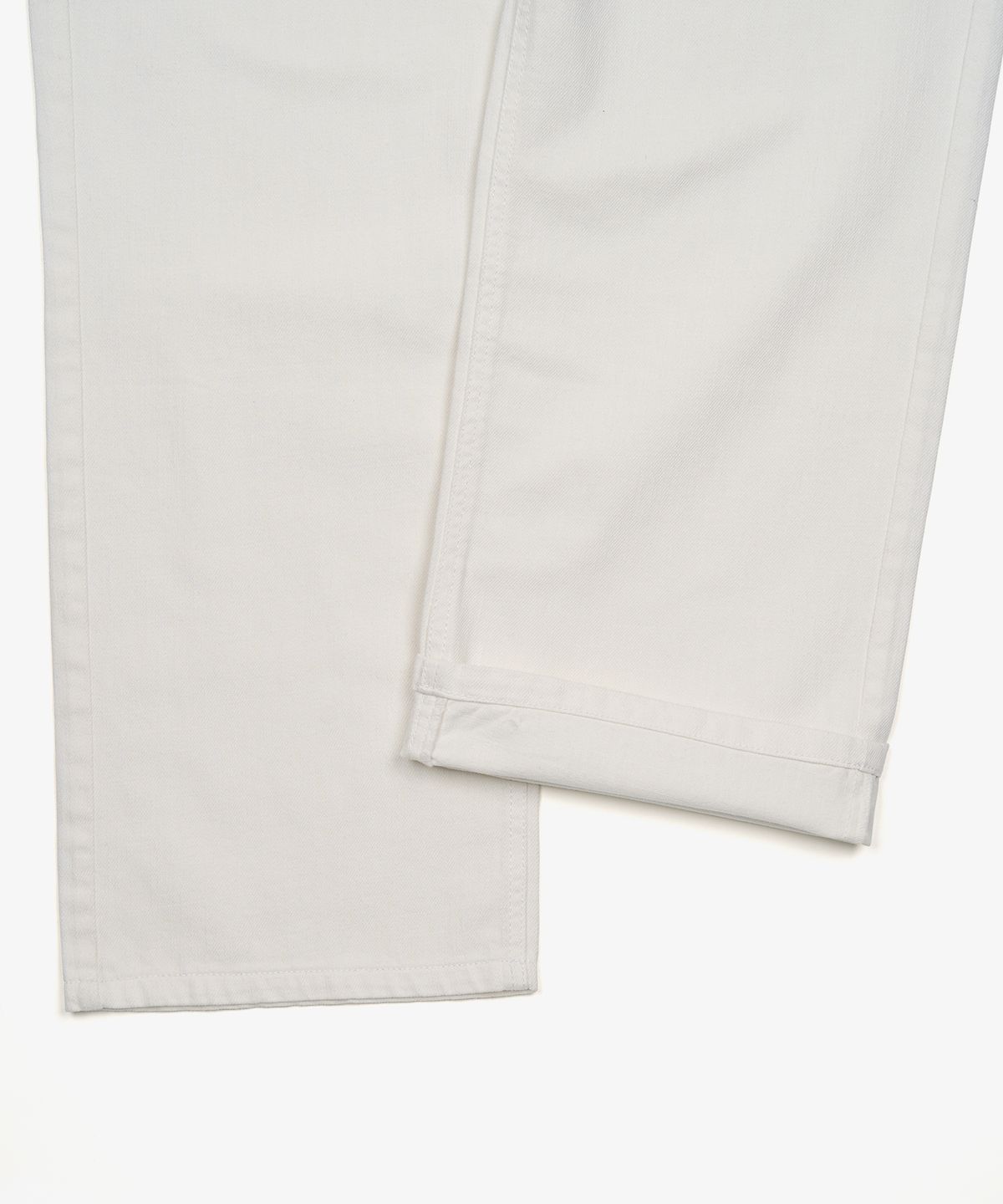 토피(TOFFEE) SL01 섬머 데님 와이드 팬츠 (OFF WHITE)