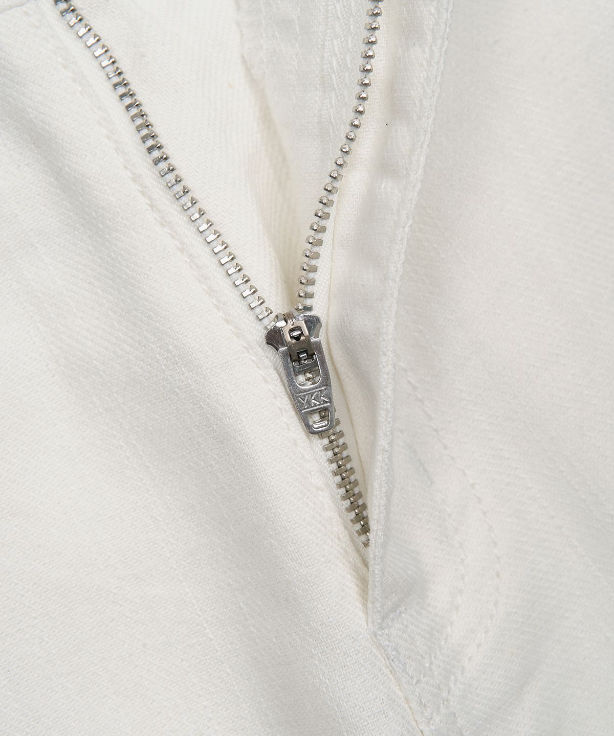 토피(TOFFEE) 내츄럴 린넨 데님 와이드 팬츠 (OFF WHITE)