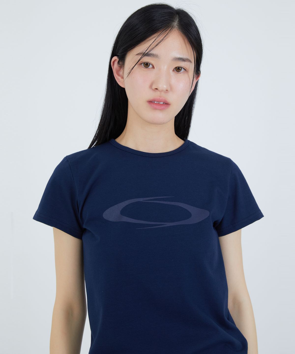 노이아고(NOIAGO) NOI887 시그니쳐 로고 티셔츠 (네이비)