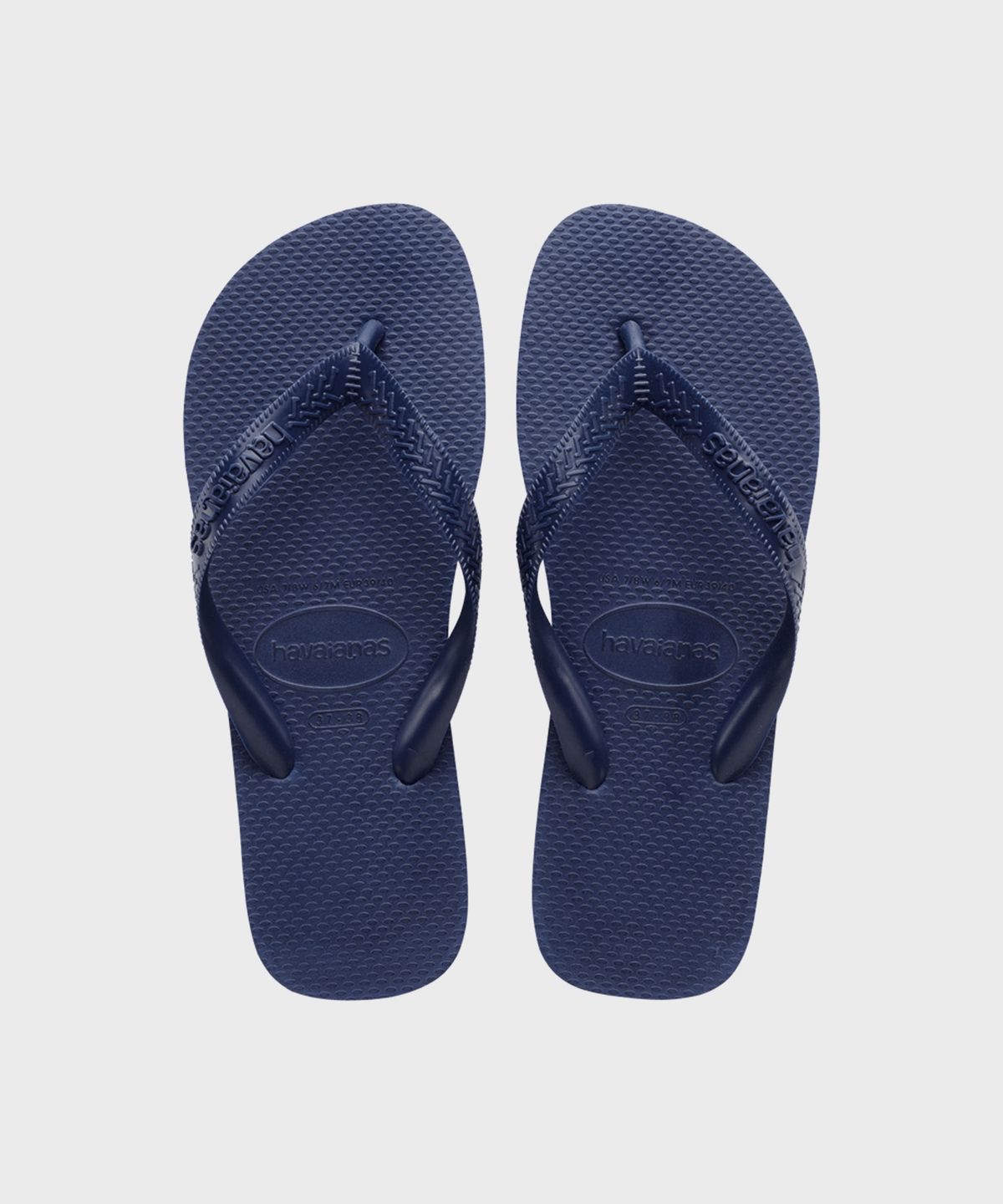 하바이아나스(HAVAIANAS) 탑 플립플랍 Navy Blue