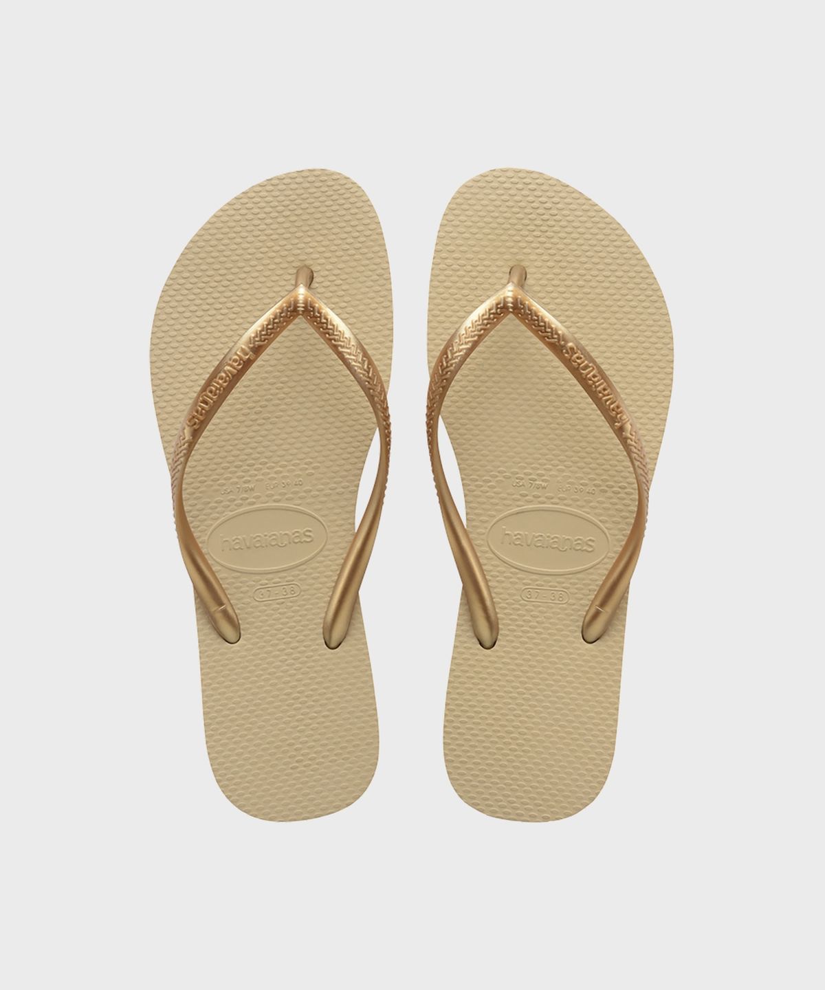 하바이아나스(HAVAIANAS) 슬림 플립플랍 Sand Grey
