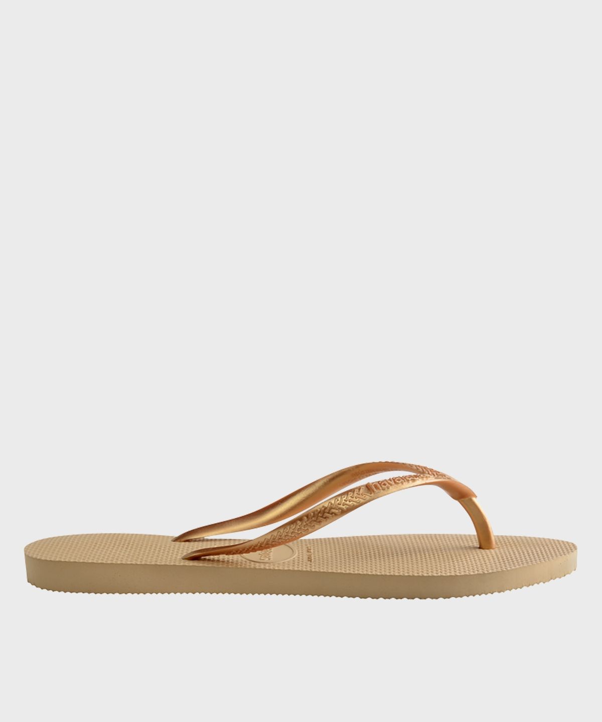 하바이아나스(HAVAIANAS) 슬림 플립플랍 Golden