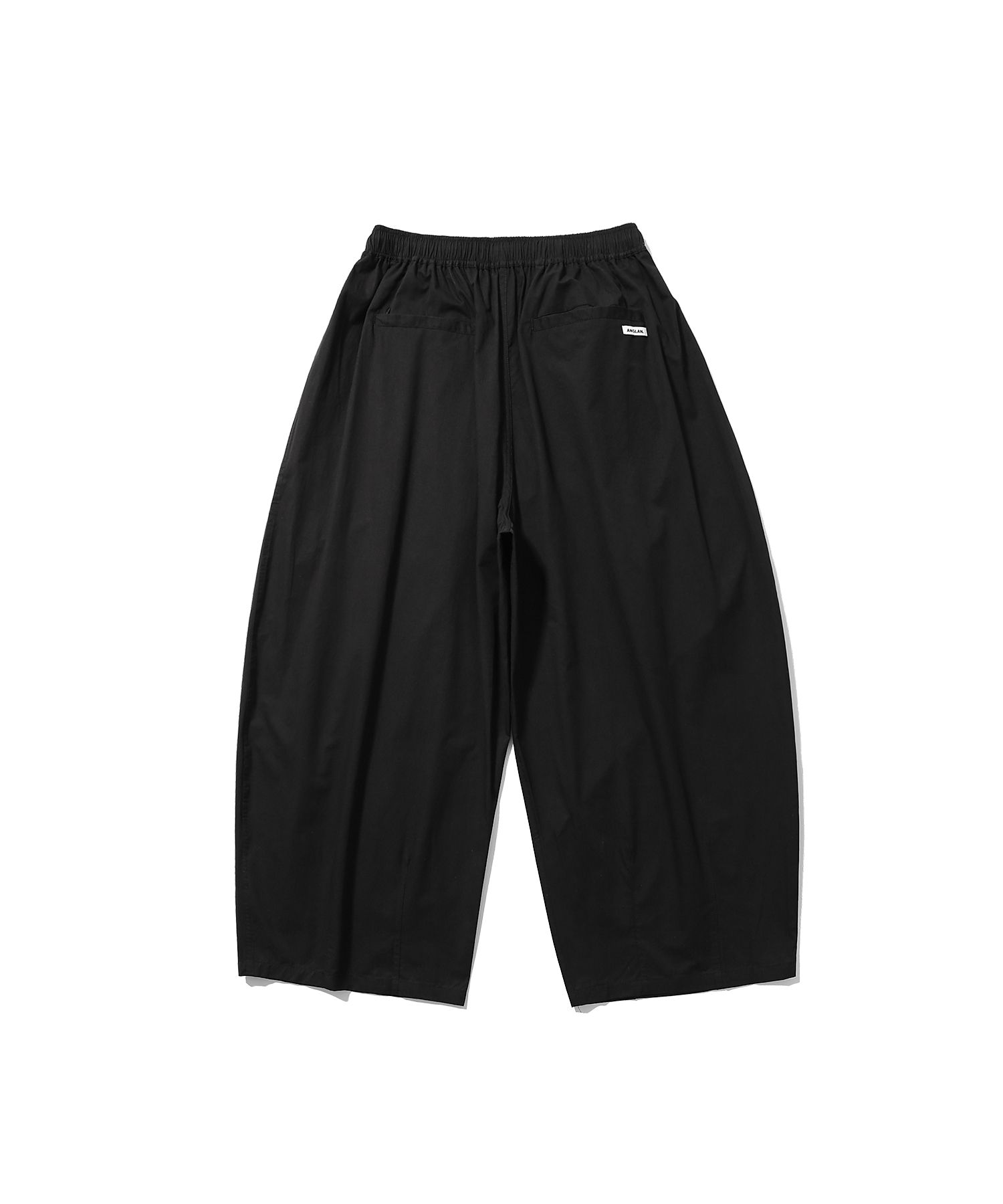 MUSINSA | ANGLAN Essential Easy Balloon Pants - Black