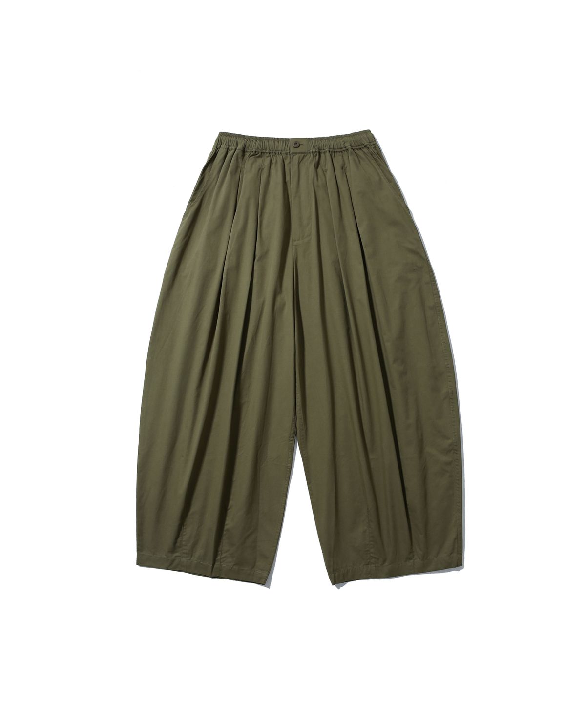 앵글런(ANGLAN) Essential Easy Balloon Pants - Khaki