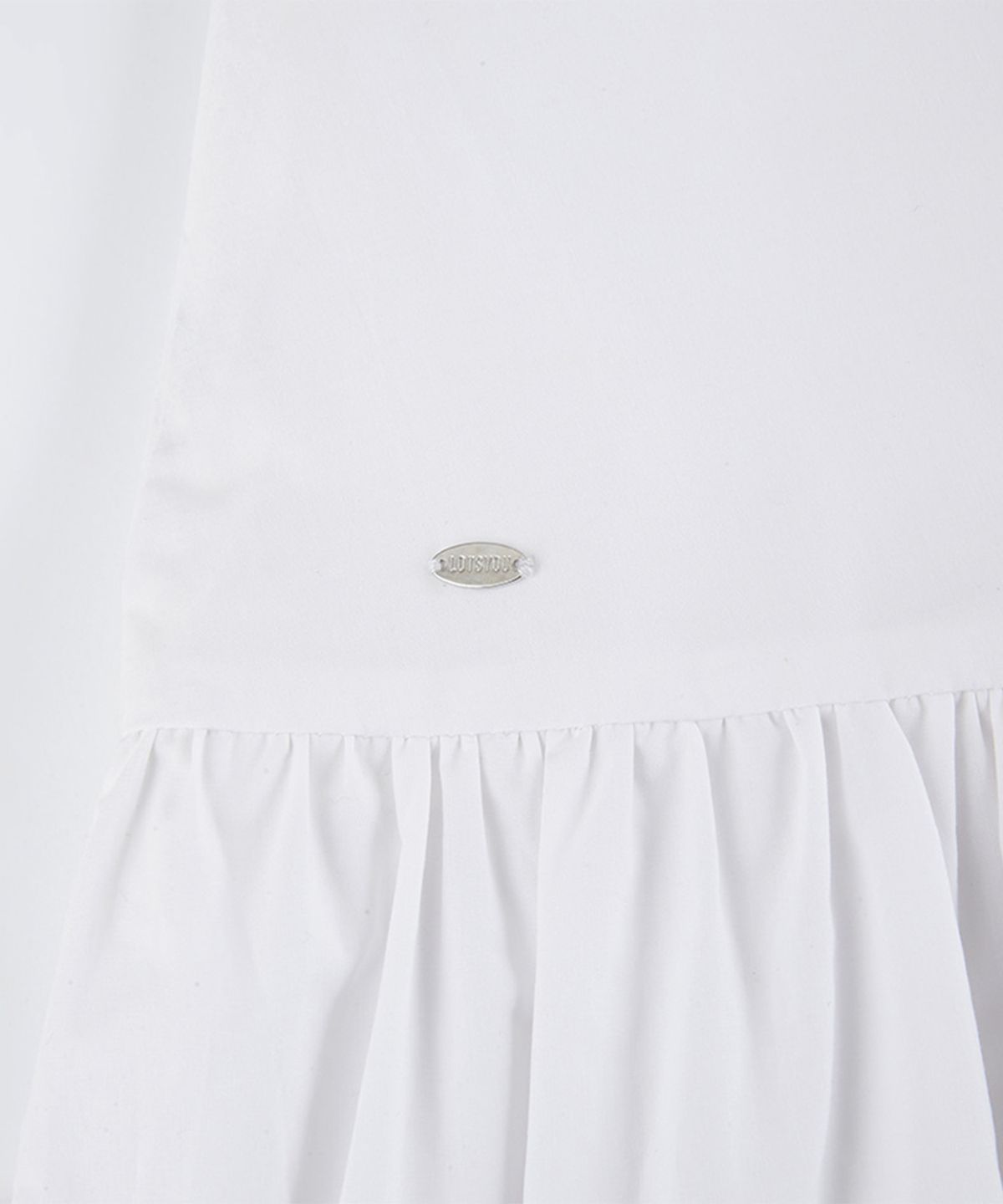 라츠유(LOTSYOU) lotsyou_ April pleats skirt White