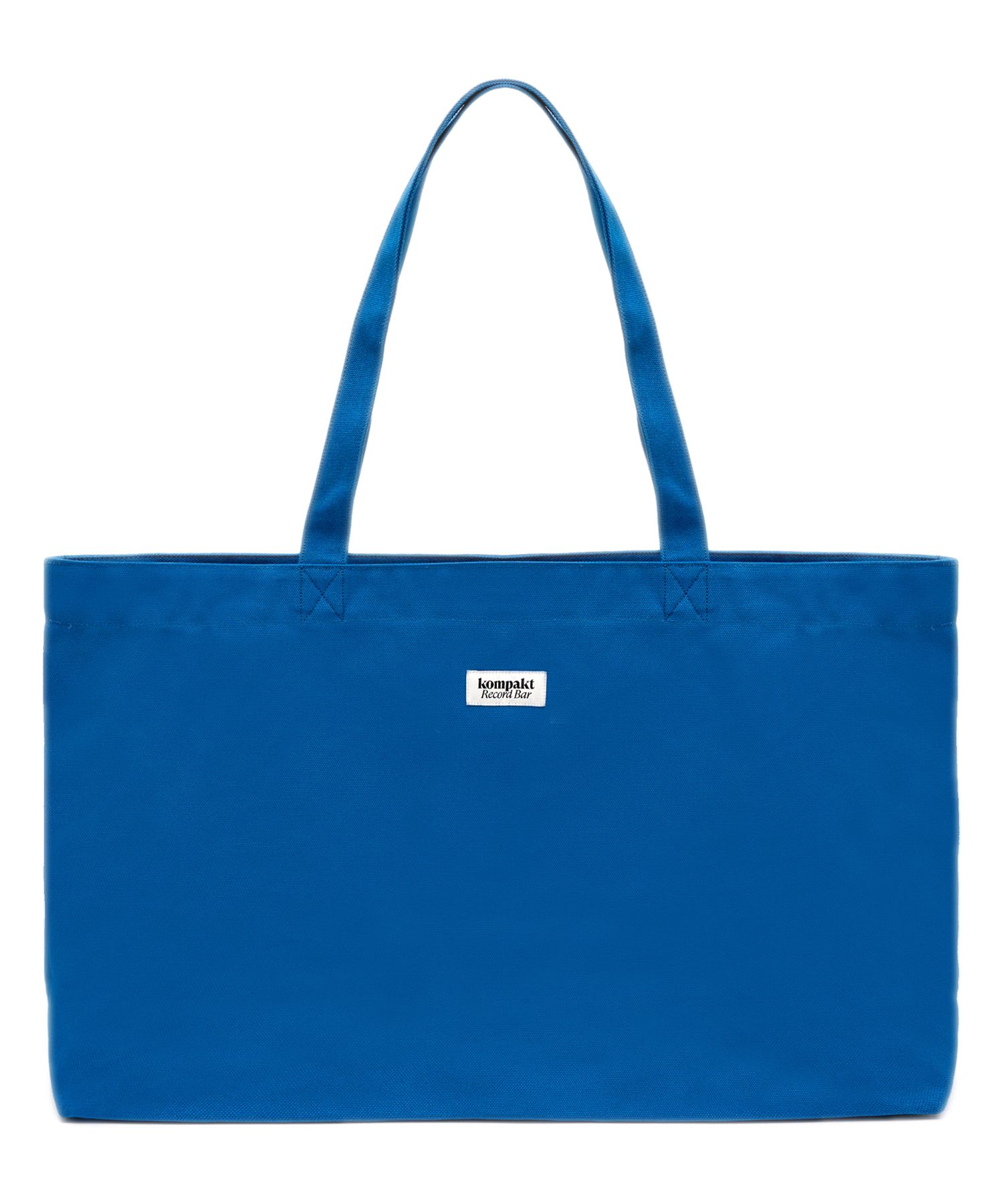 MUSINSA公式 | KOMPAKT RECORD BAR KRB Logo Tote Bag - Blue