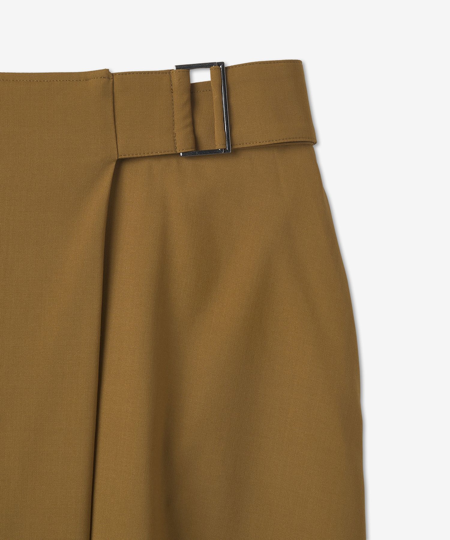 ★LOW CLASSIC★ PLEATS WRAP SKIRTCHARCOAL LOW CLASSIC Beige Classic Pleats Wrap Skirt Low Classic