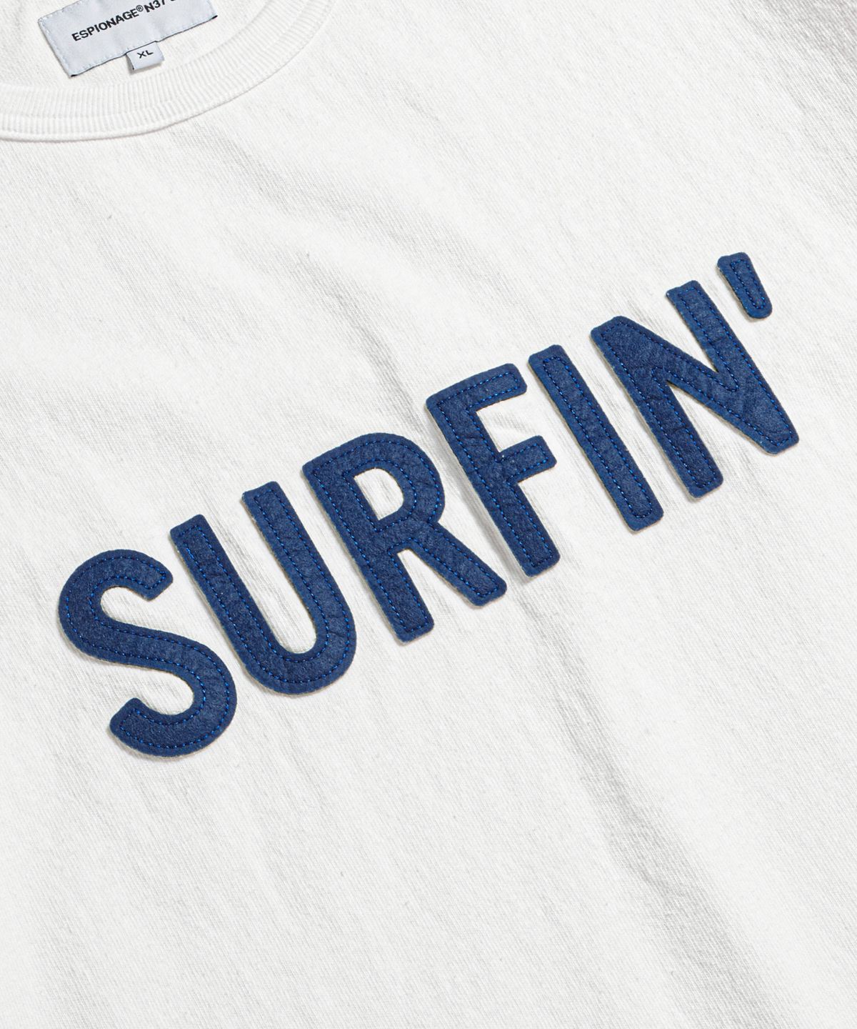 에스피오나지(ESPIONAGE) Surfin Heavyweight Tee Off White