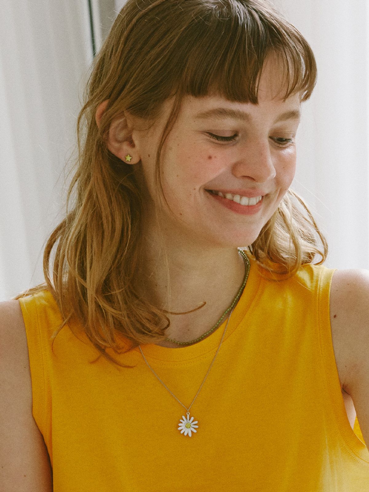 빈티지헐리우드(VINTAGE HOLLYWOOD) Daisy Necklace_VH25NNNE114V