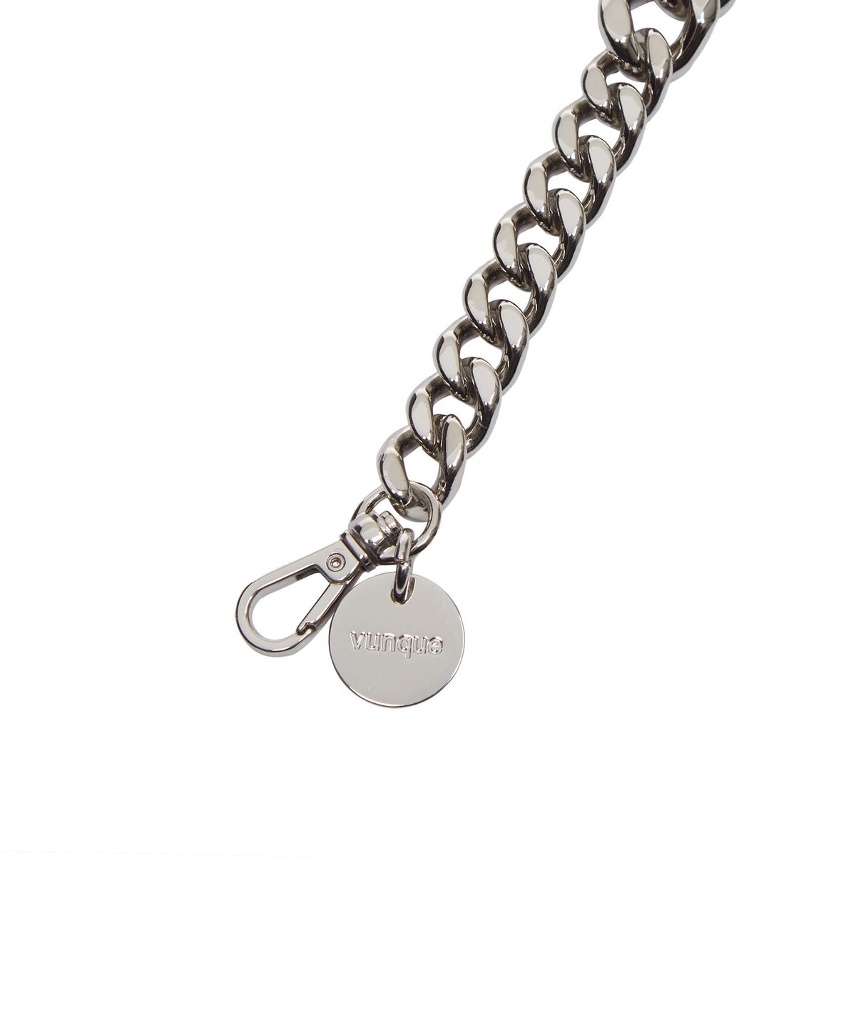 분크(VUNQUE) Metal Chain Handle Strap (메탈 체인 핸들 스트랩) Silver