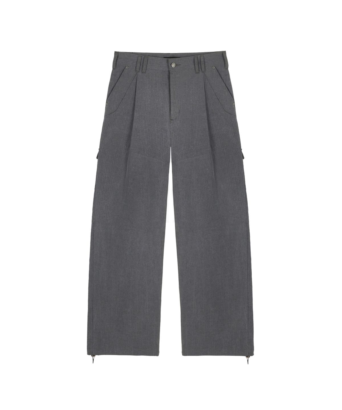 애드오프(ADDOFF) PIGMENT RIPSTOP CARGO PANTS GREY