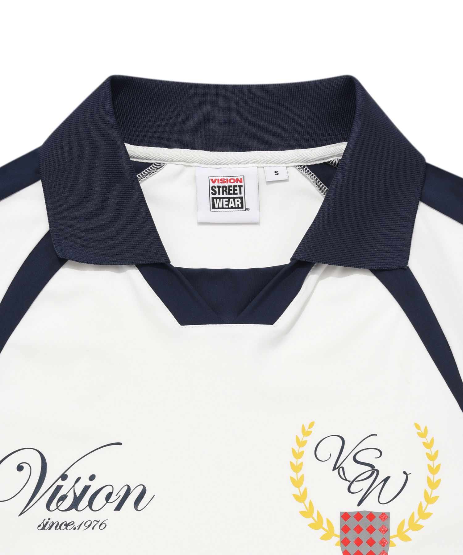 MUSINSA | VISION STREETWEAR VSW Soccer Jersey White