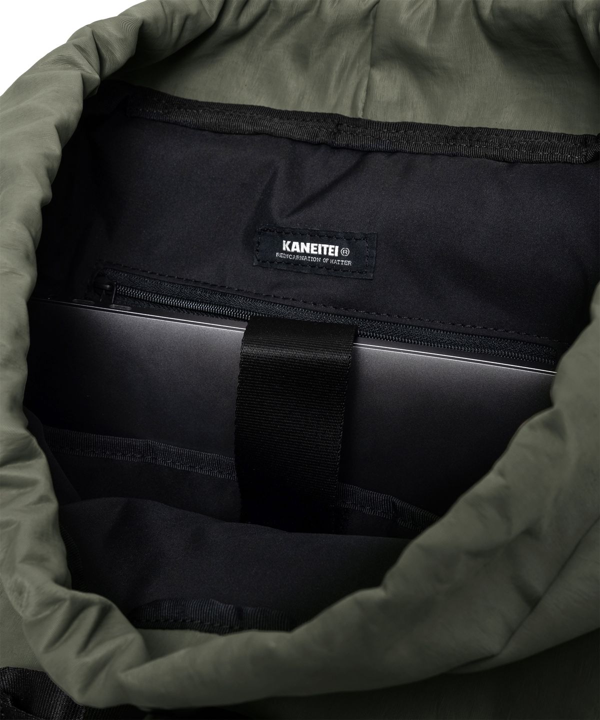 카네이테이(KANEITEI) BOHEMIAN BACKPACK L (OLIVE DRAB) / RECYCLED