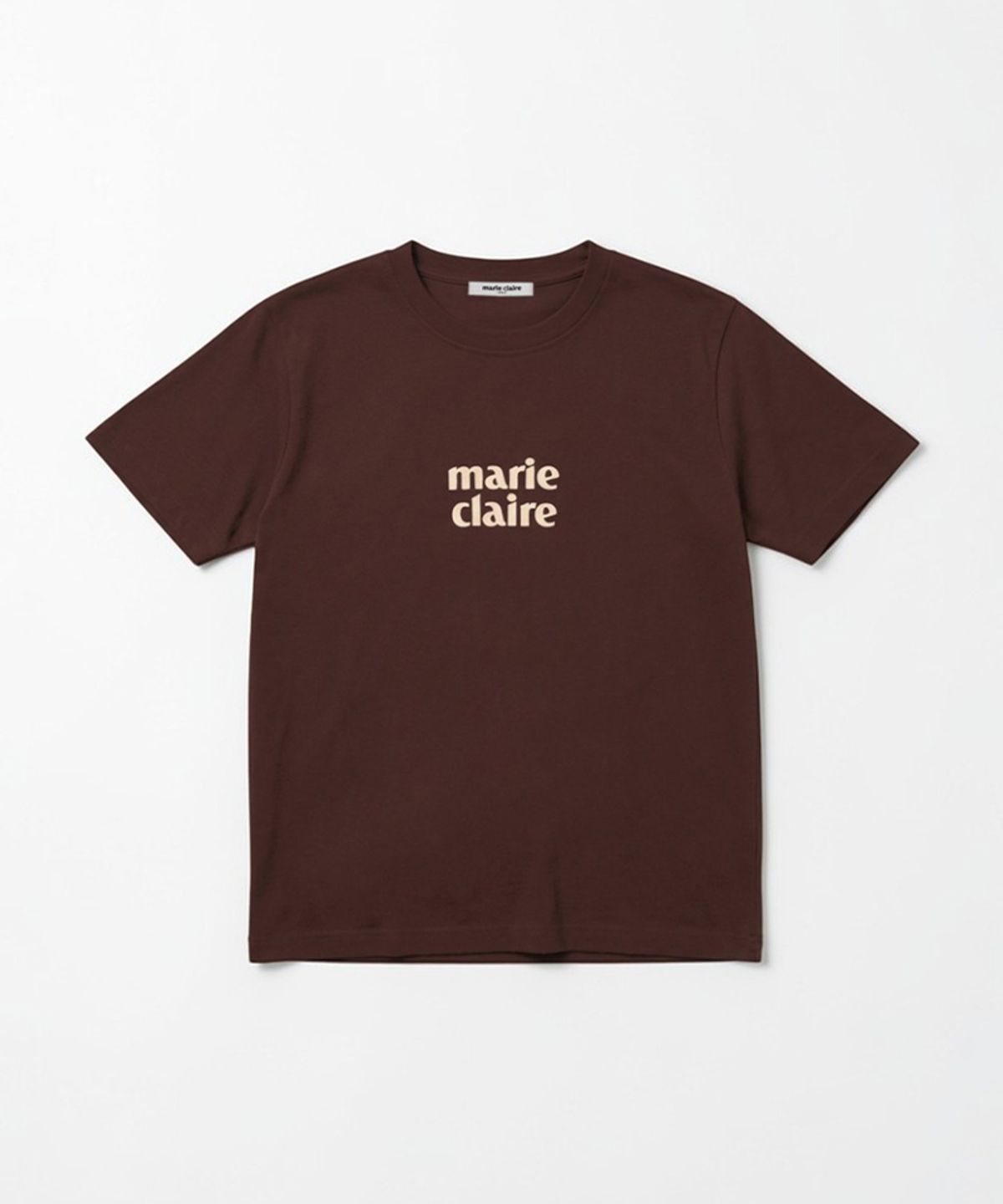 마리끌레르(MARIE CLAIRE) 베이직 로고 반팔 티셔츠(MAGBTS09M)