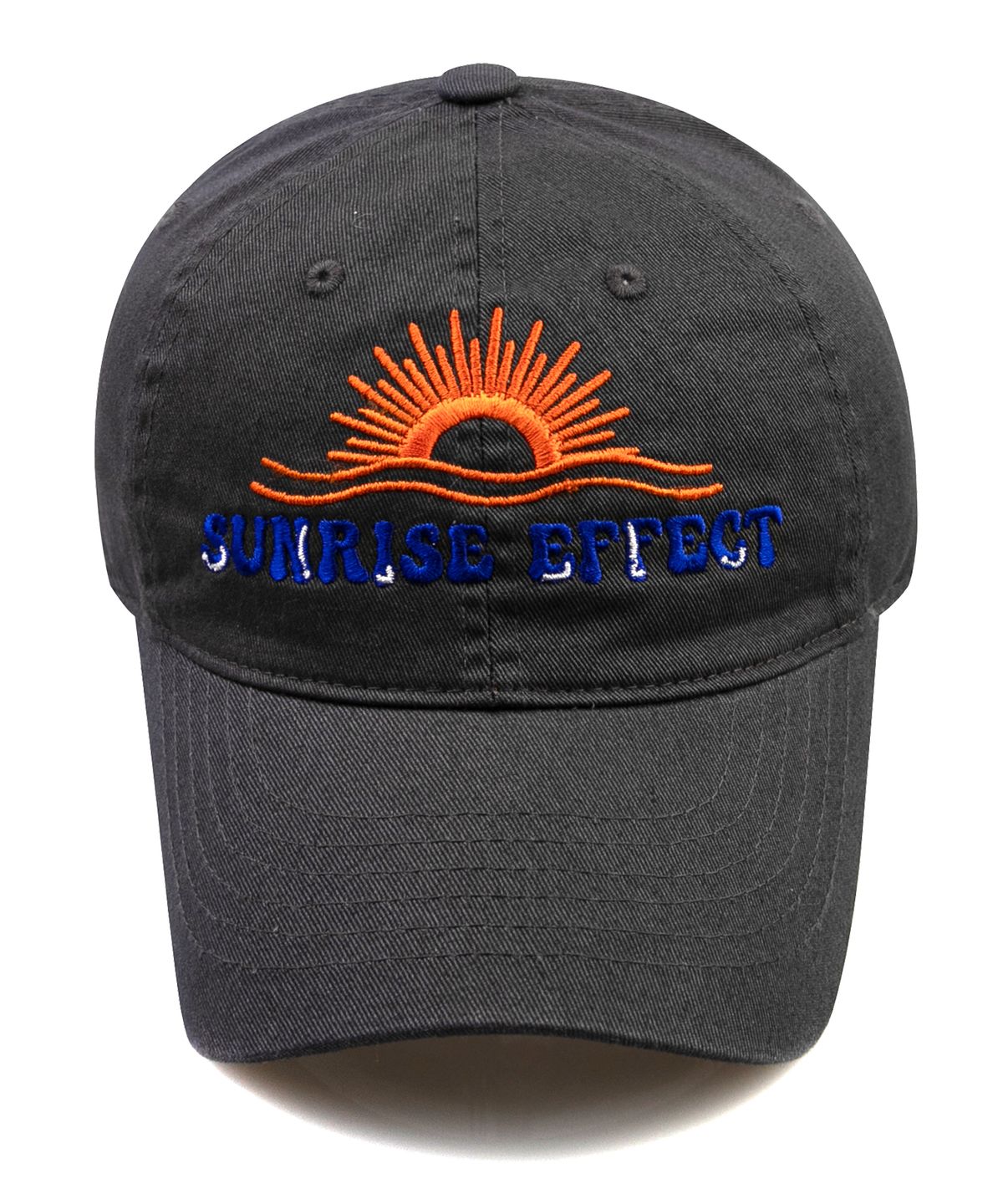 윅(WICK) SUNRISE EFFECT WASHING CAP-차콜