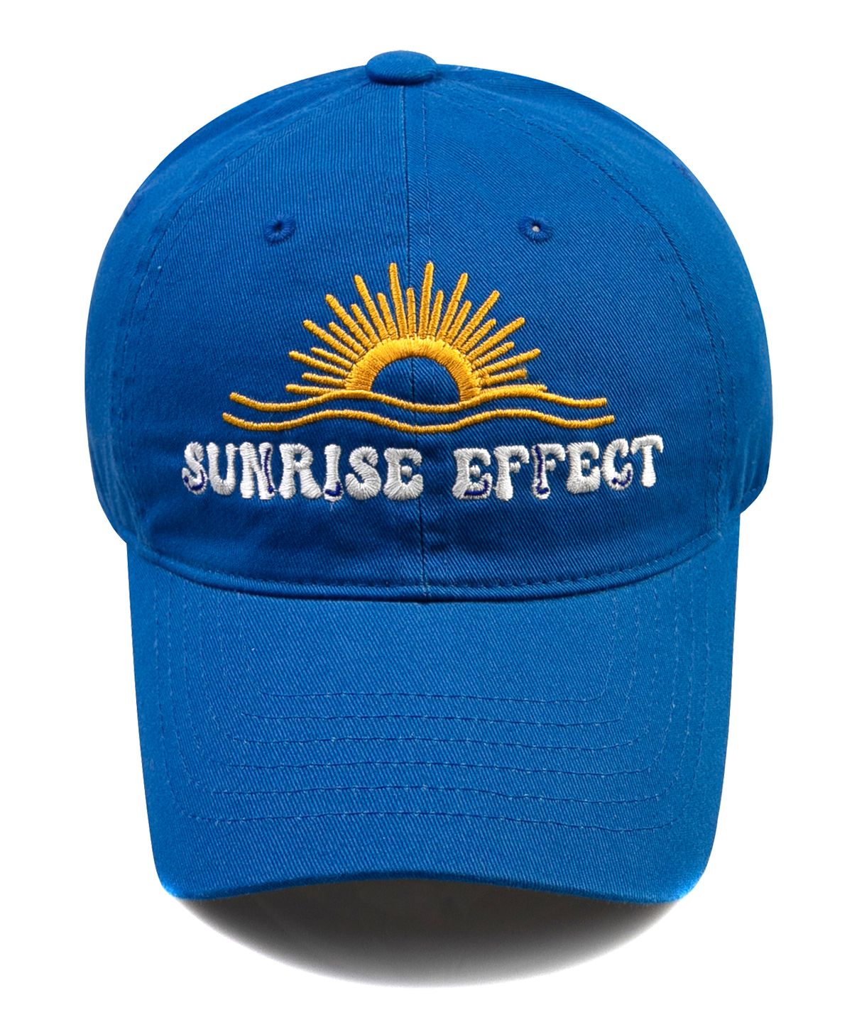 윅(WICK) SUNRISE EFFECT WASHING CAP-블루